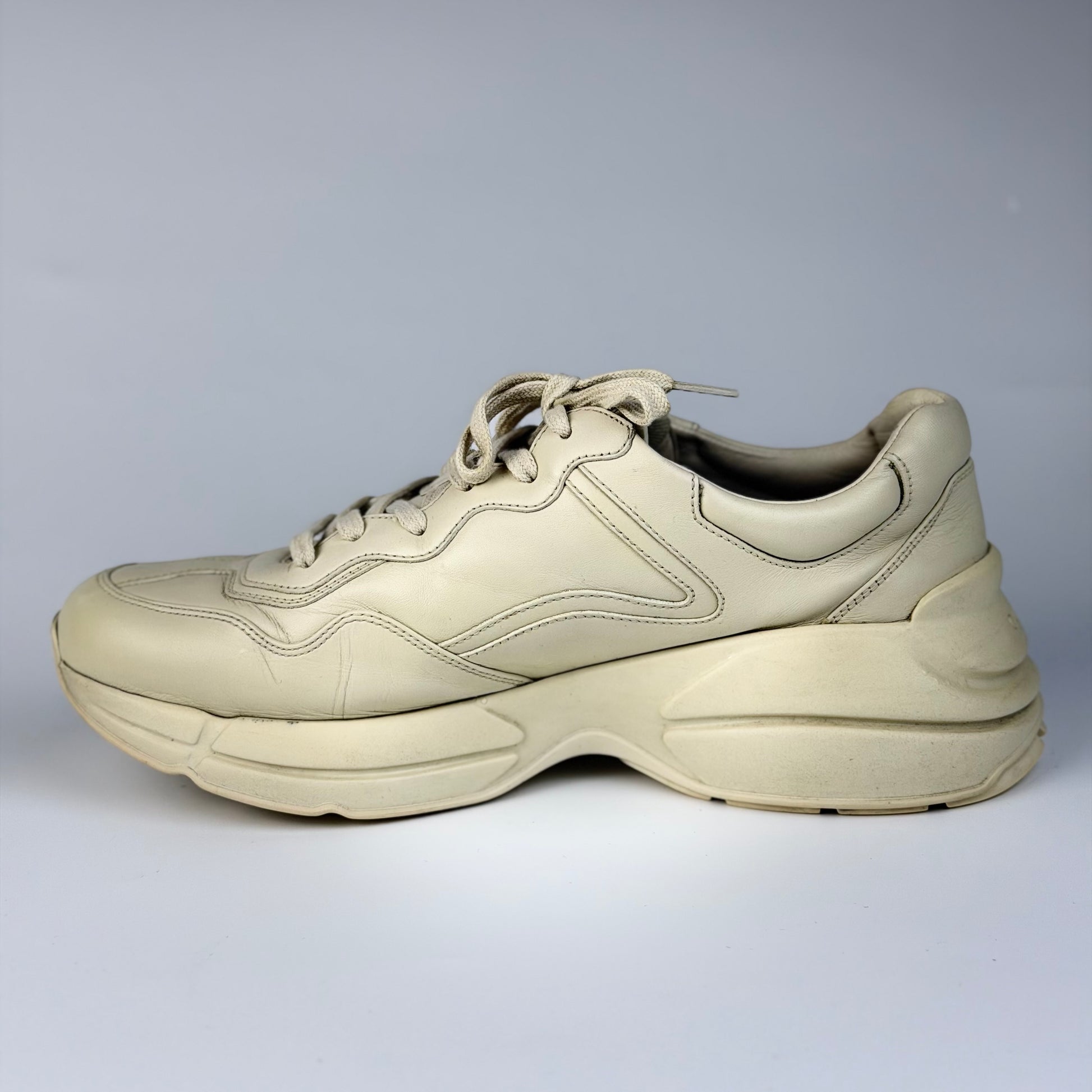 Gucci Rhyton Leather Sneakers