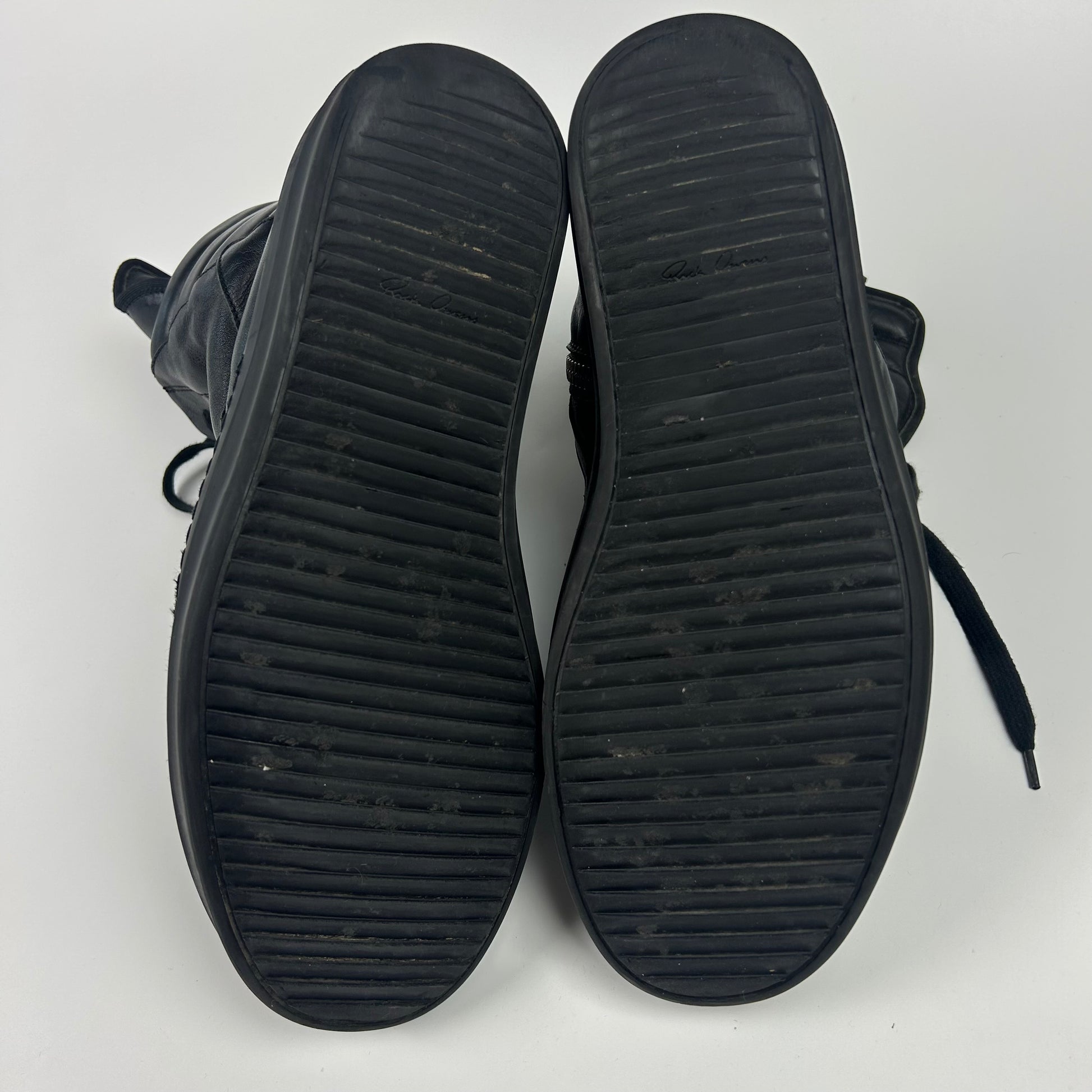 Rick Owens Geobasket Triple Black