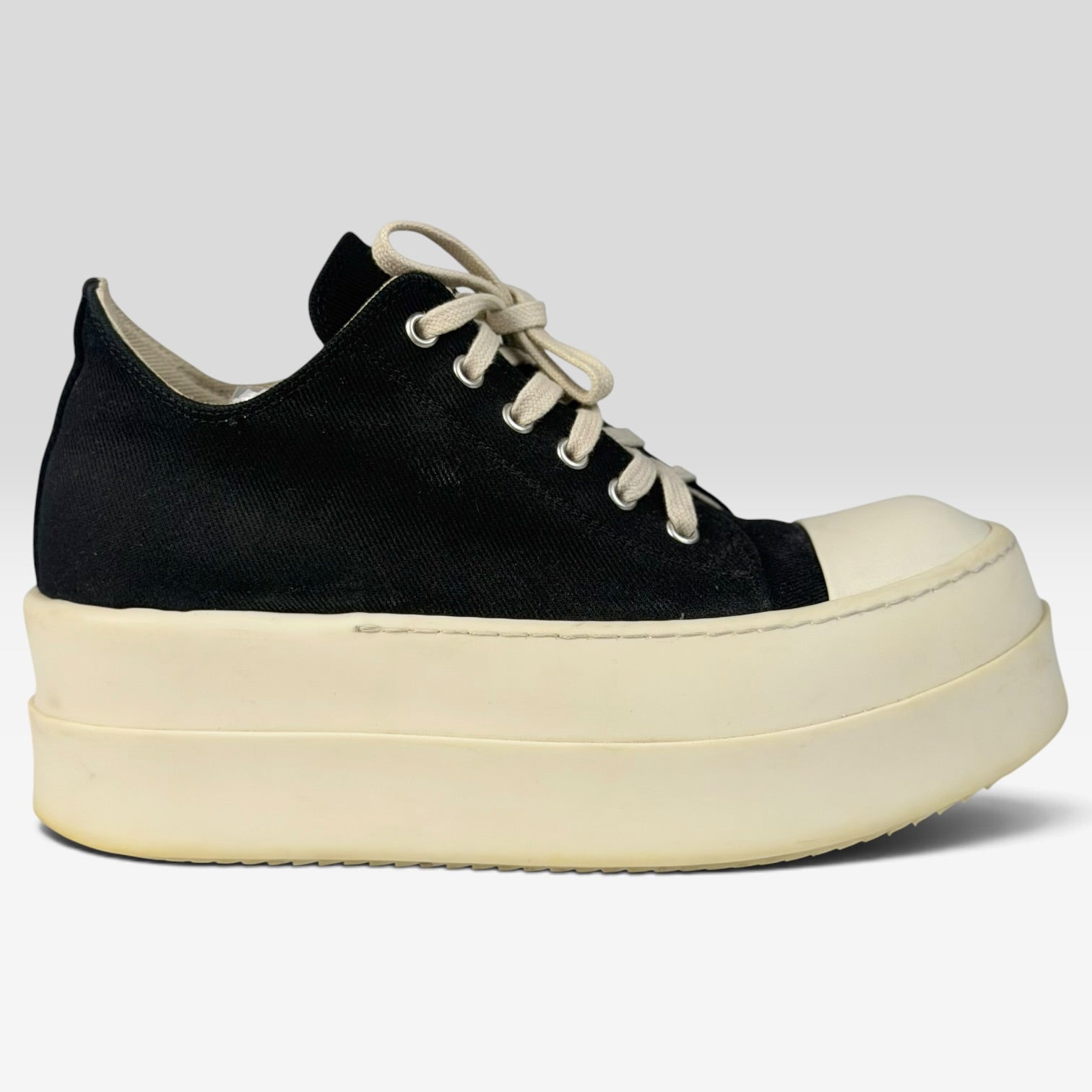 Rick Owens DRKSHDW Mega Bumper Ramones Black | Sneakers Rick Owens
