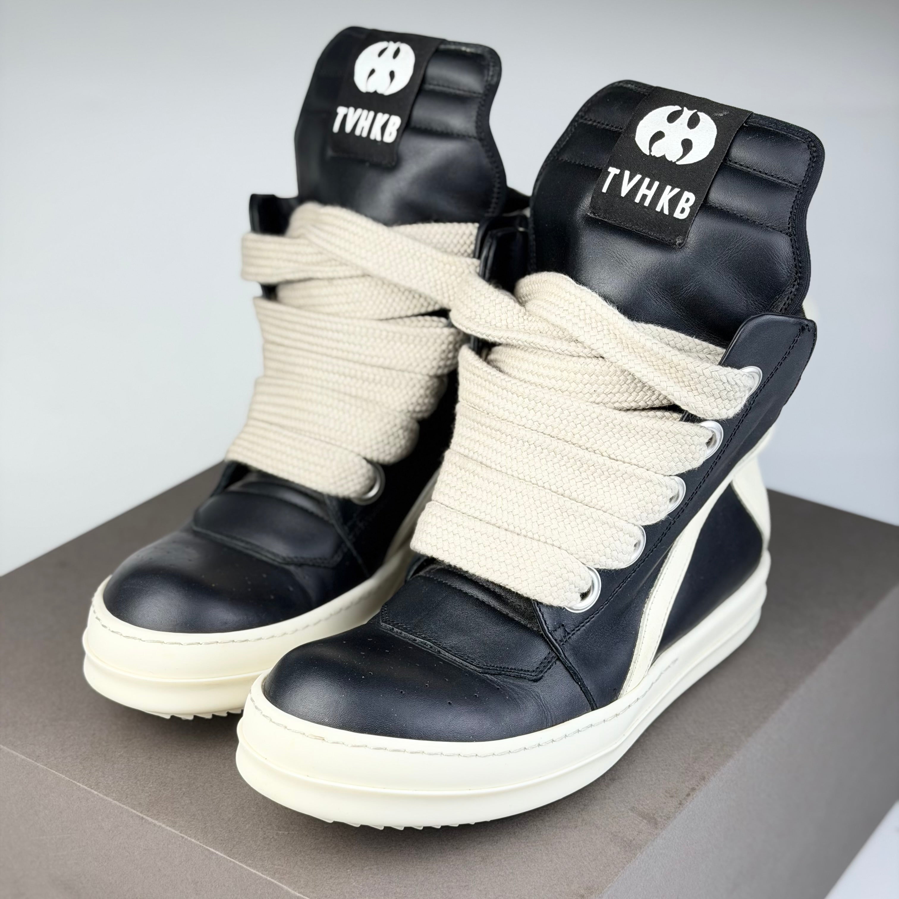 Rick Owens Geobasket Jumbo Lace