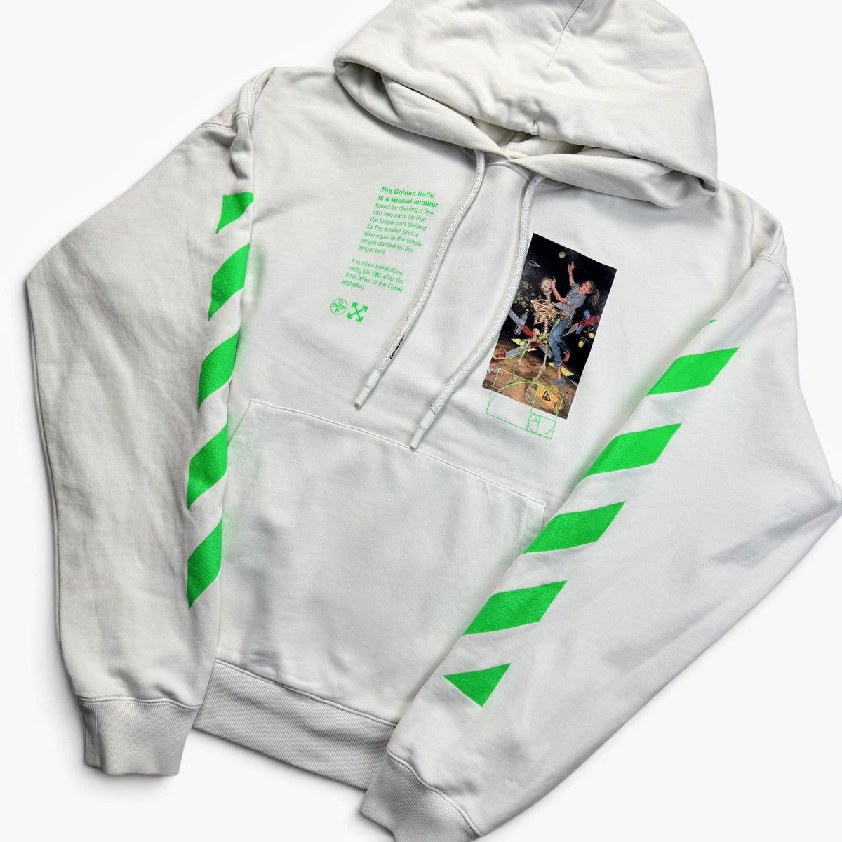 Off-White Golden Ratio Hoodie White