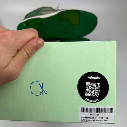 Off-White Out Of Office Suede Green