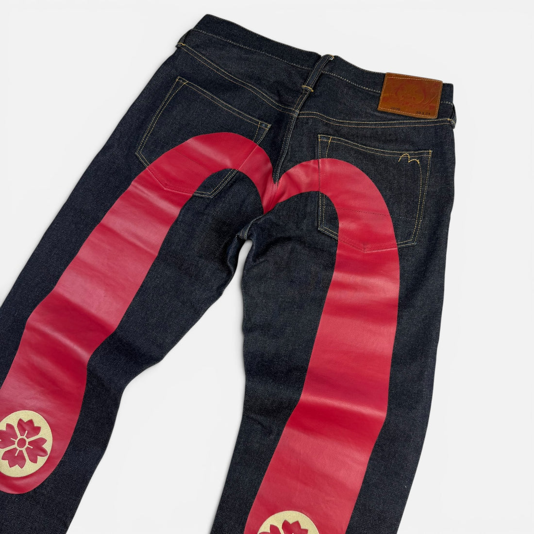 Evisu No. 3 Daicock Sakura Japanese Denim, vedere din față