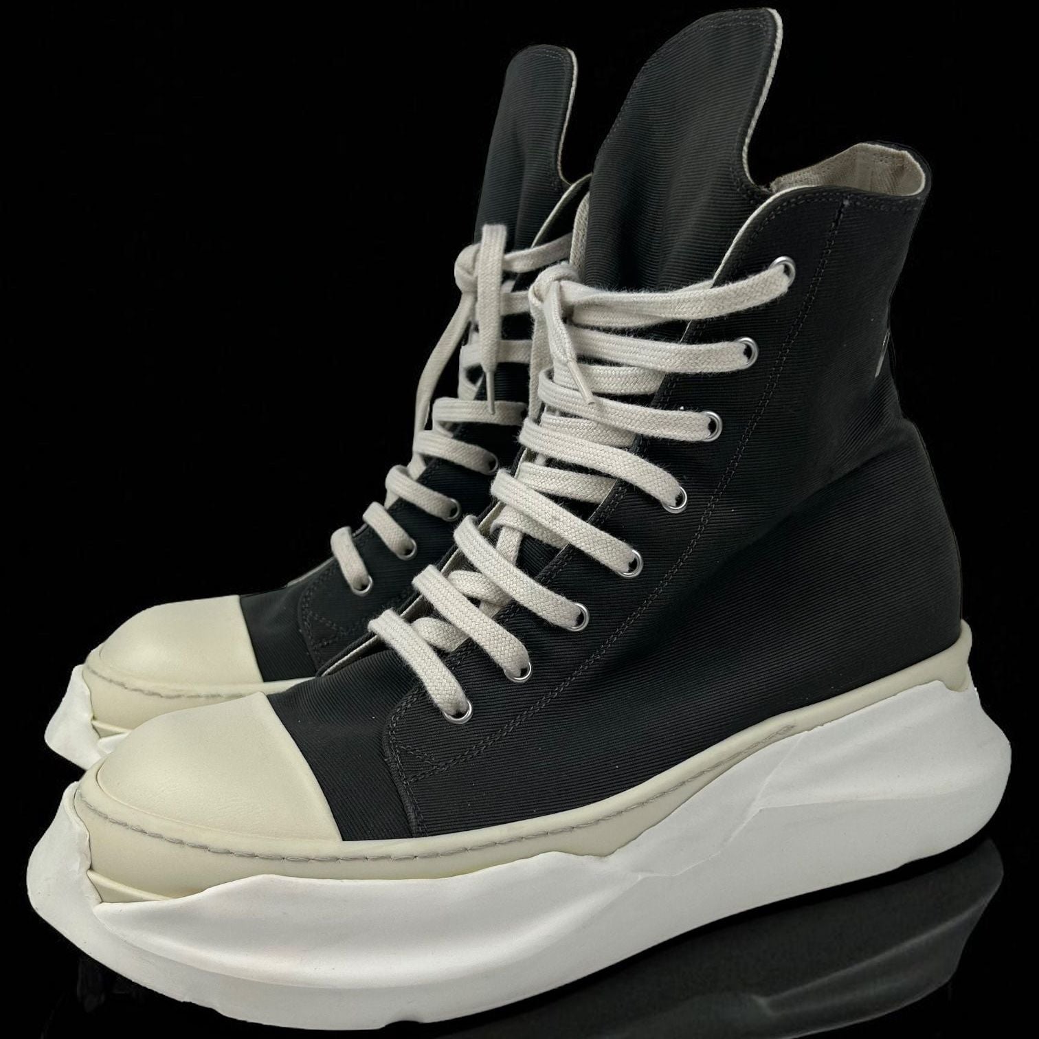 Rick Owens Ramones Abstract High Eyelets