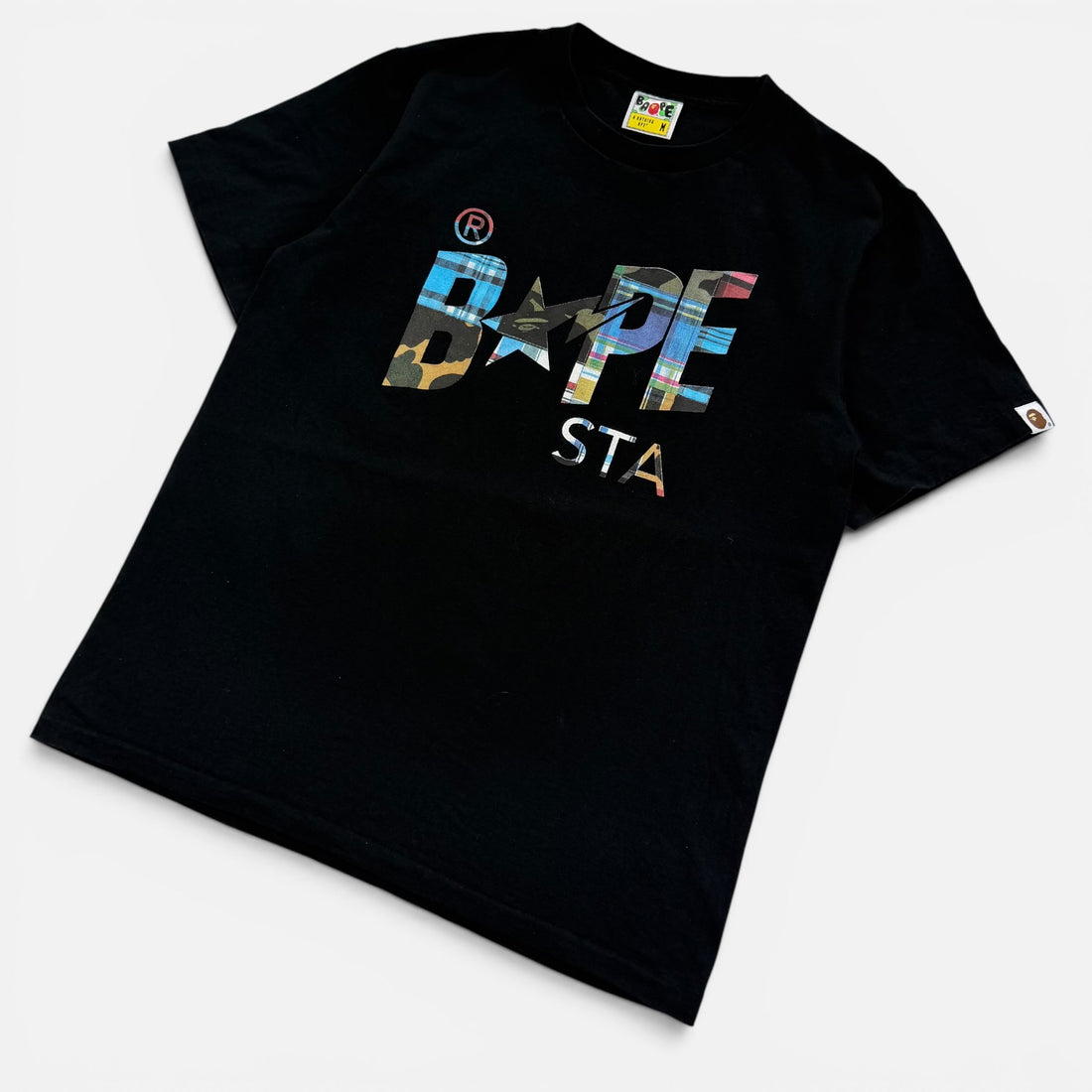 Bape Patchwork Bapesta Logo T-shirt