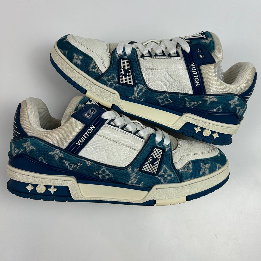 Louis Vuitton LV Trainer Blue Denim