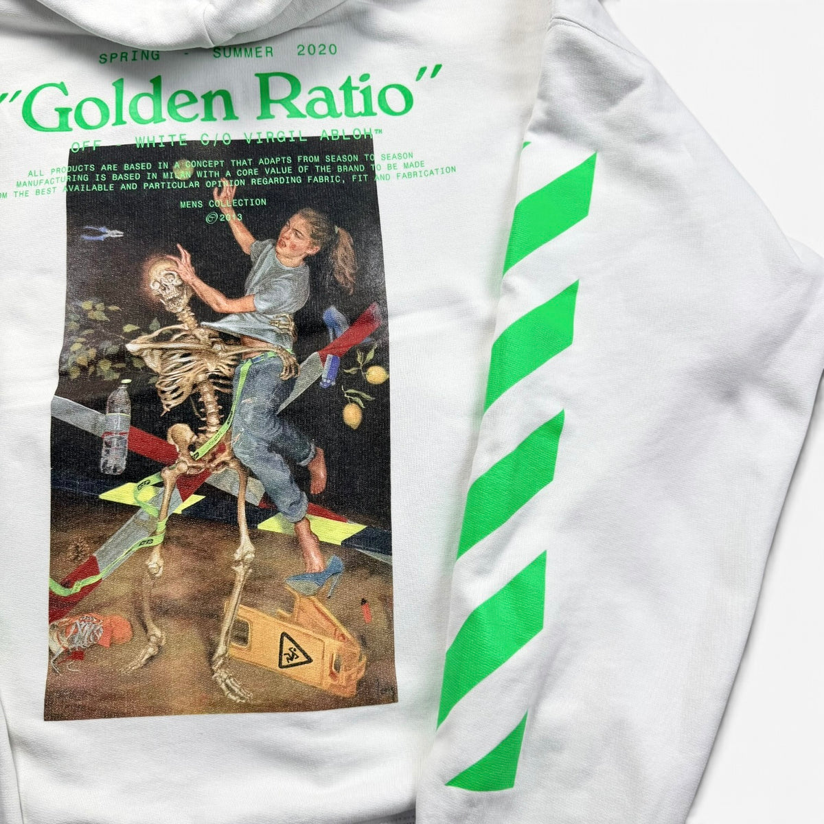 Off-White Golden Ratio Hoodie White
