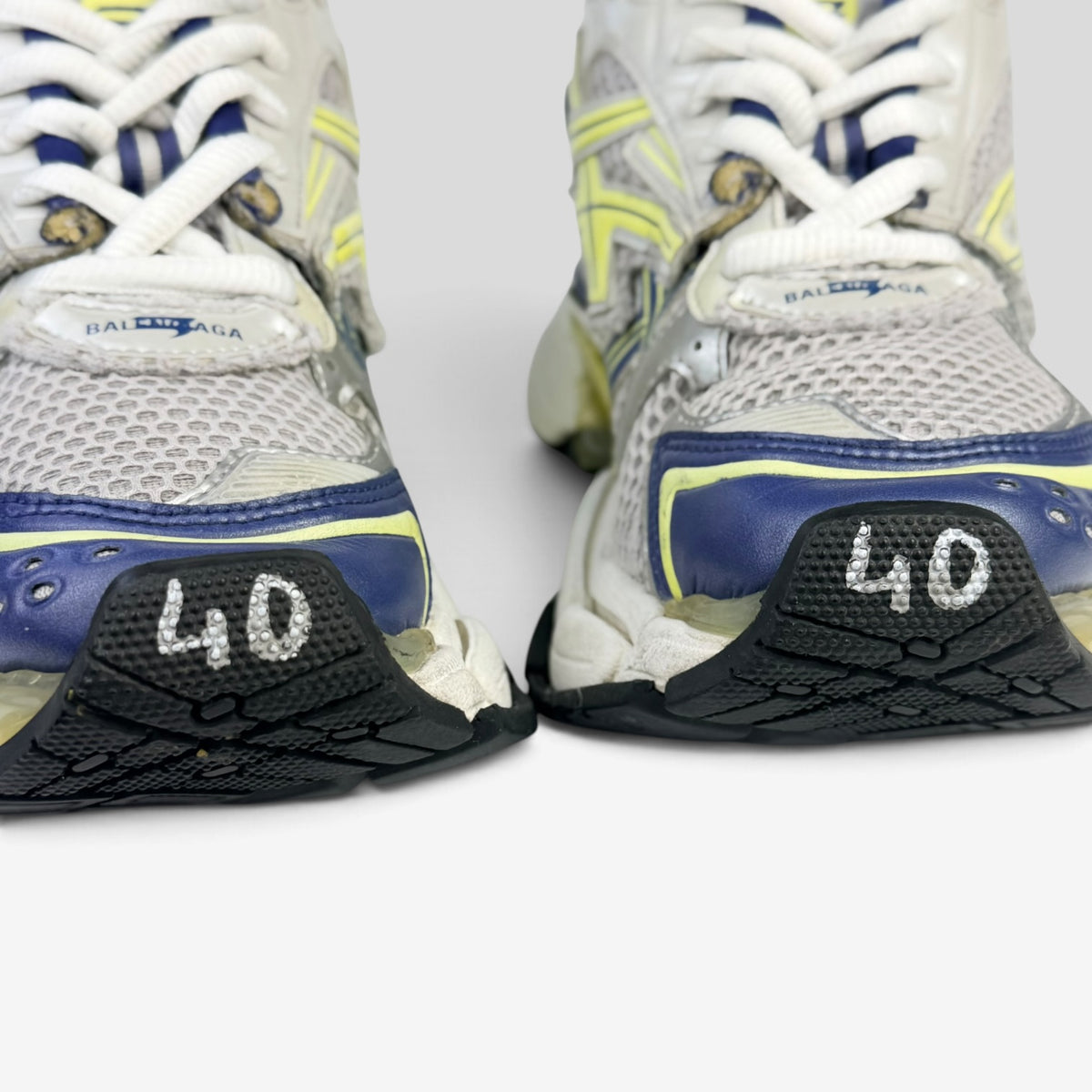 Balenciaga Runner White/Blue/Yellow/Grey