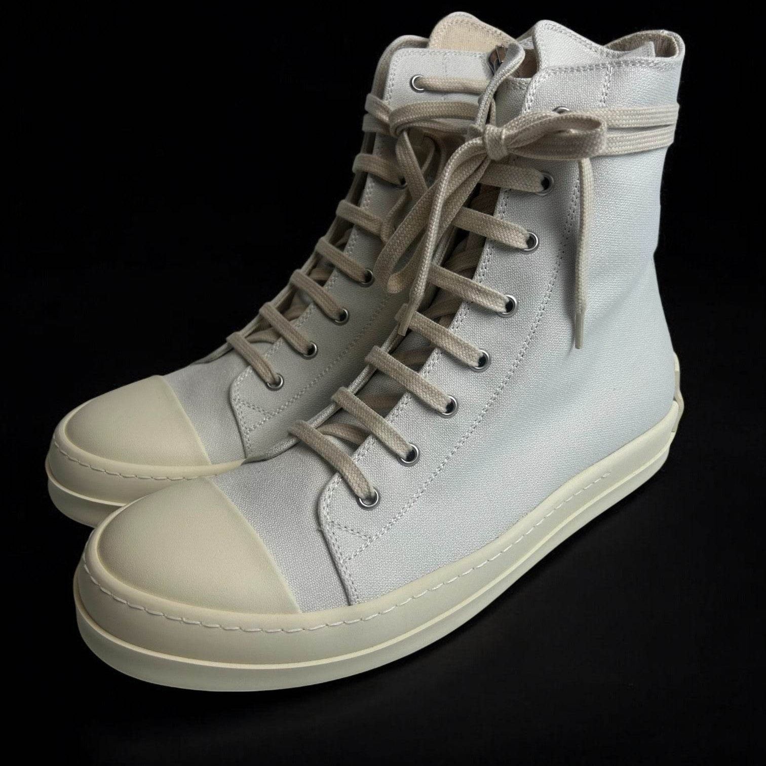 Rick Owens Ramones High License Plate White - V STEALS