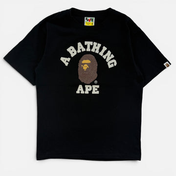 Bape Glass Beads College Logo T-shirt