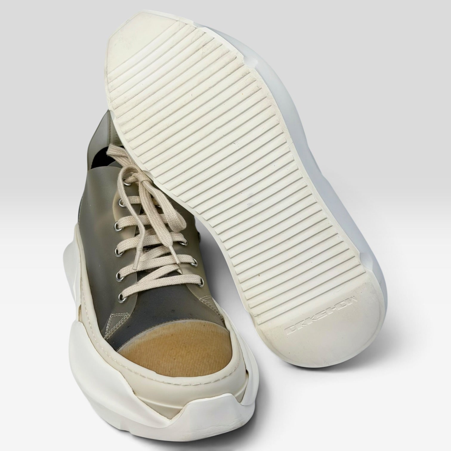 Rick Owens DRKSHDW Abstract Low Ramones PVC