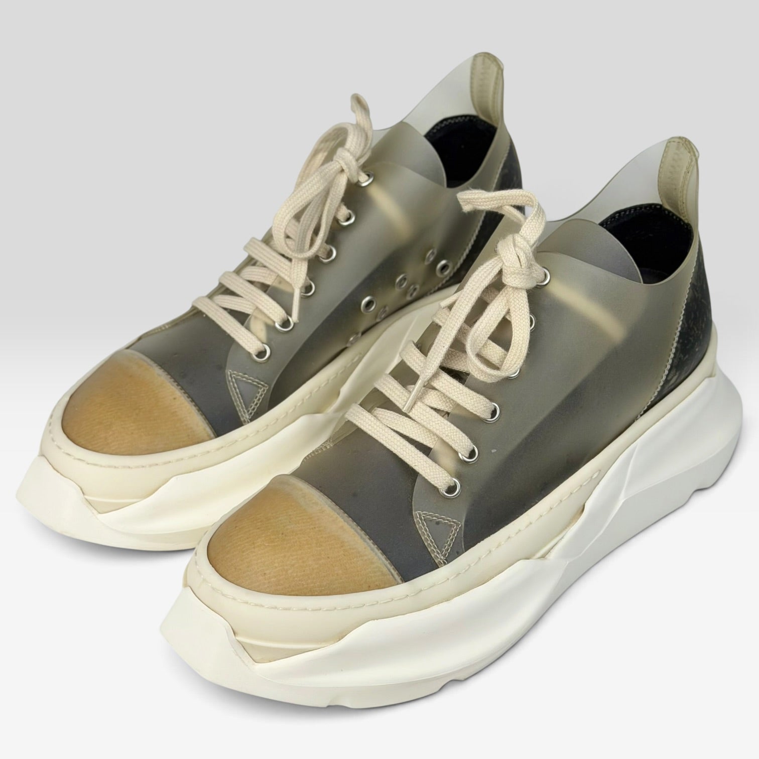 Rick Owens DRKSHDW Abstract Low Ramones PVC