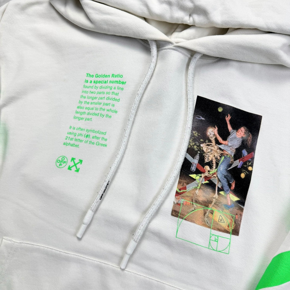 Off-White Golden Ratio Hoodie White
