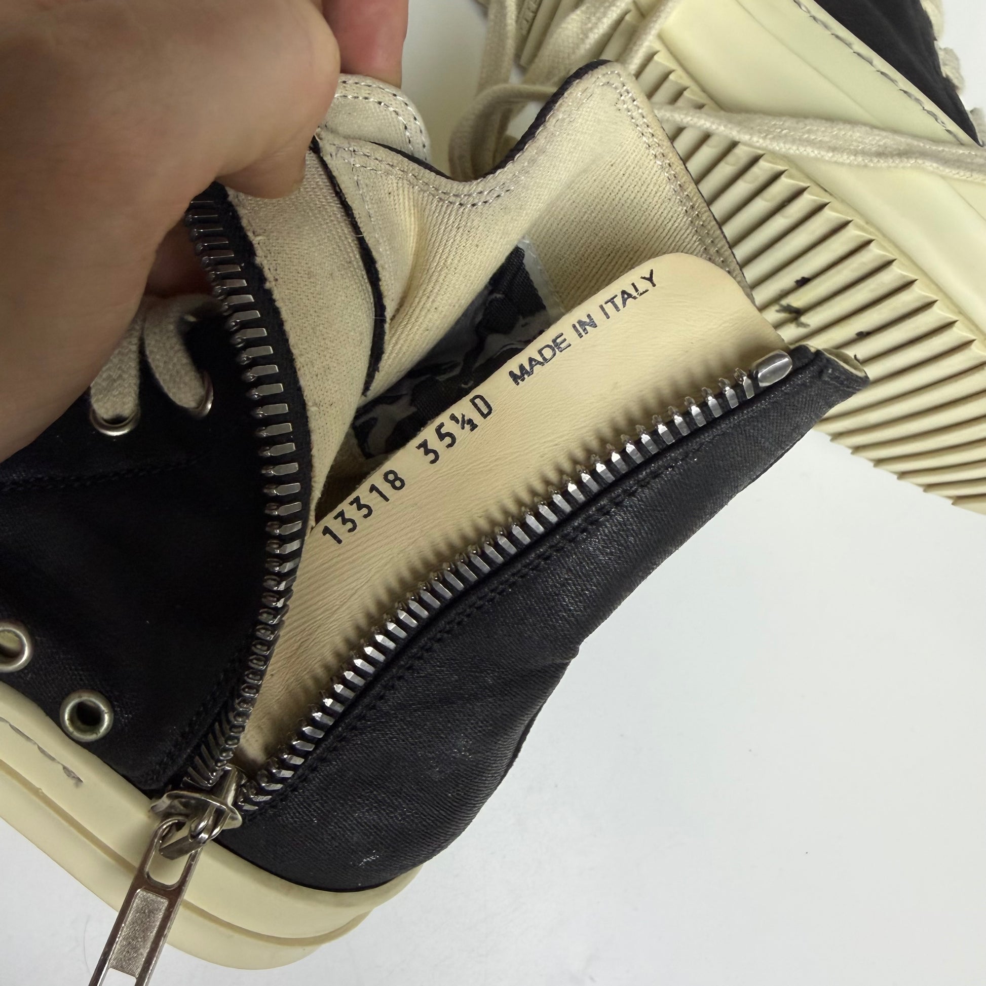 Rick Owens Denim Ramones