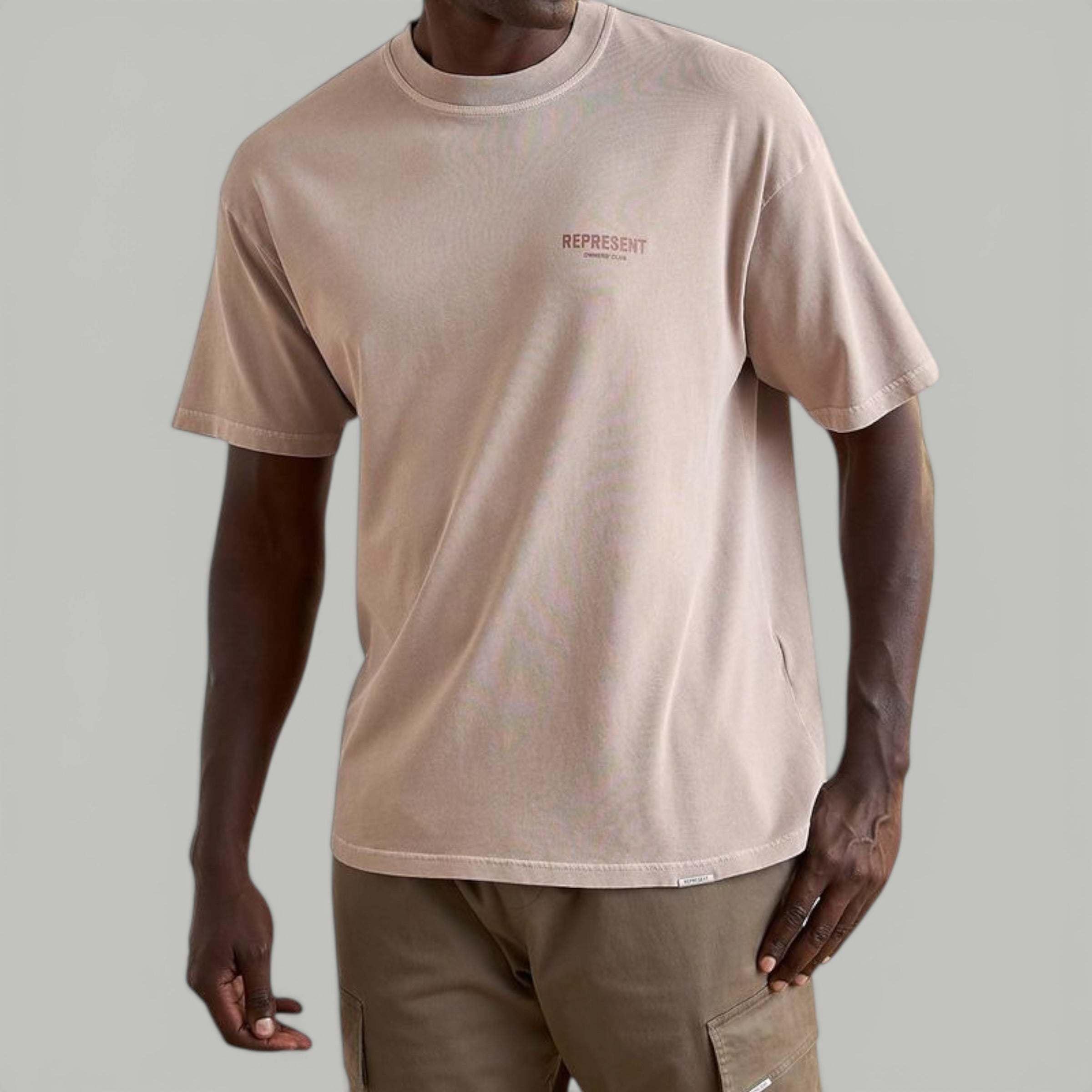 Represent Washed Brown T-shirt