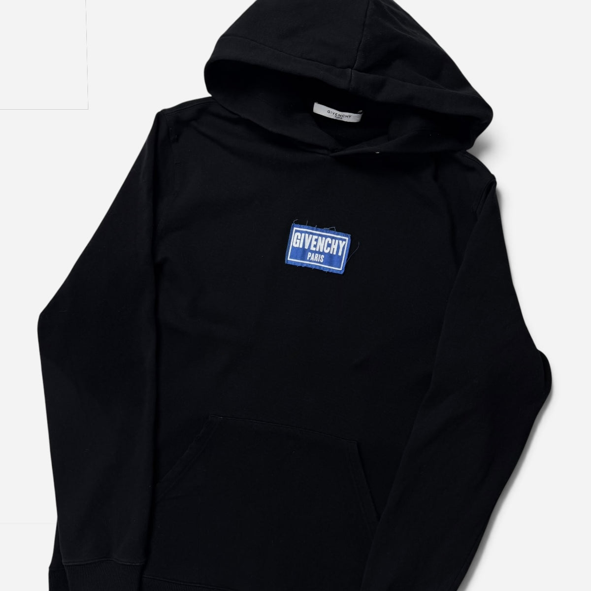 Givenchy Patch Hoodie Cuban Fit Black