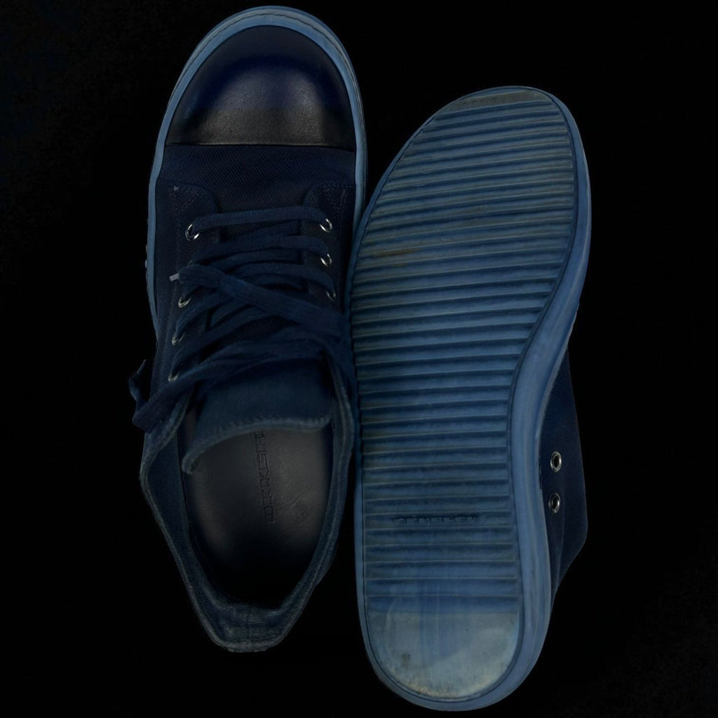 Rick Owens Ramones Low Indigo Dye