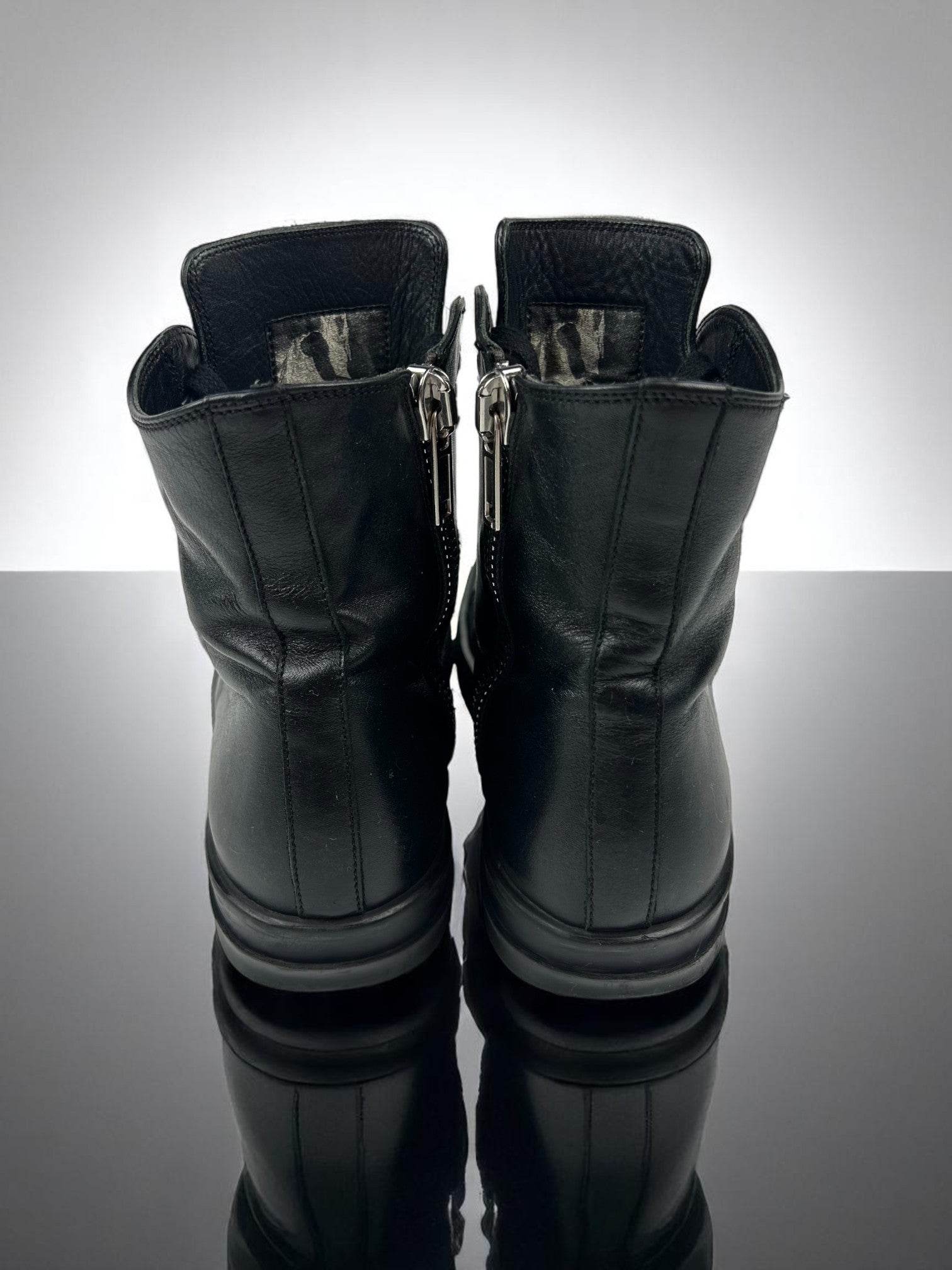 Rick Owens Ramones High Mainline Black - V STEALS