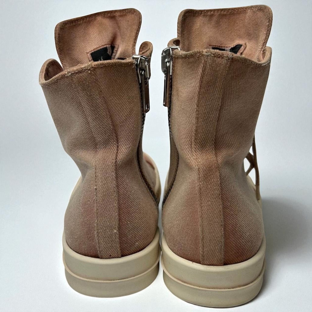 Rick Owens Ramones High Faded Pink