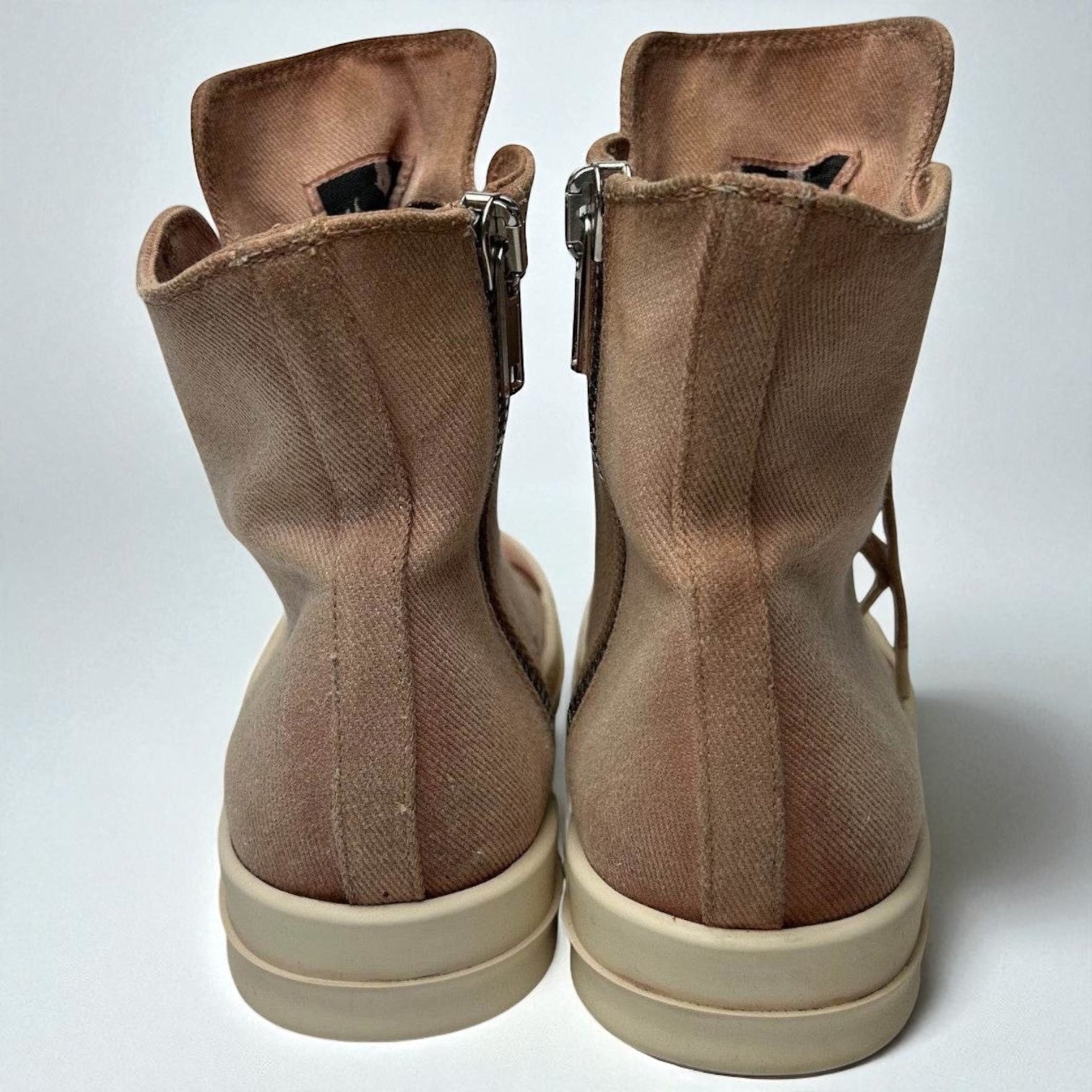 Rick Owens Ramones High Faded Pink