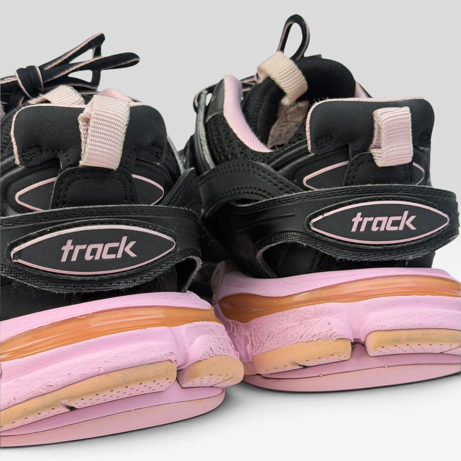 Balenciaga Track Black/Pink Sneakers