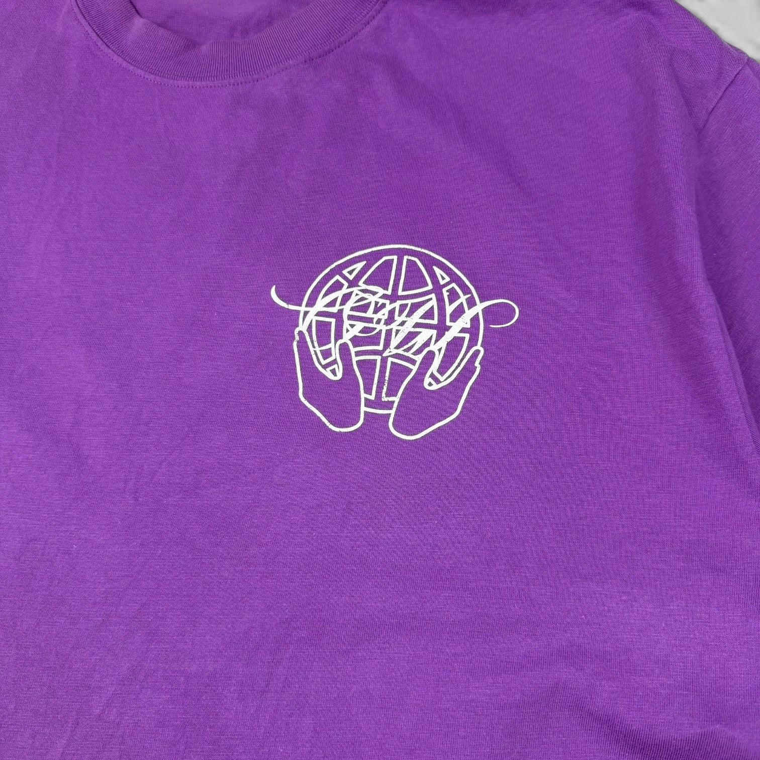 Off-White Hand Arrow T-Shirt Purple