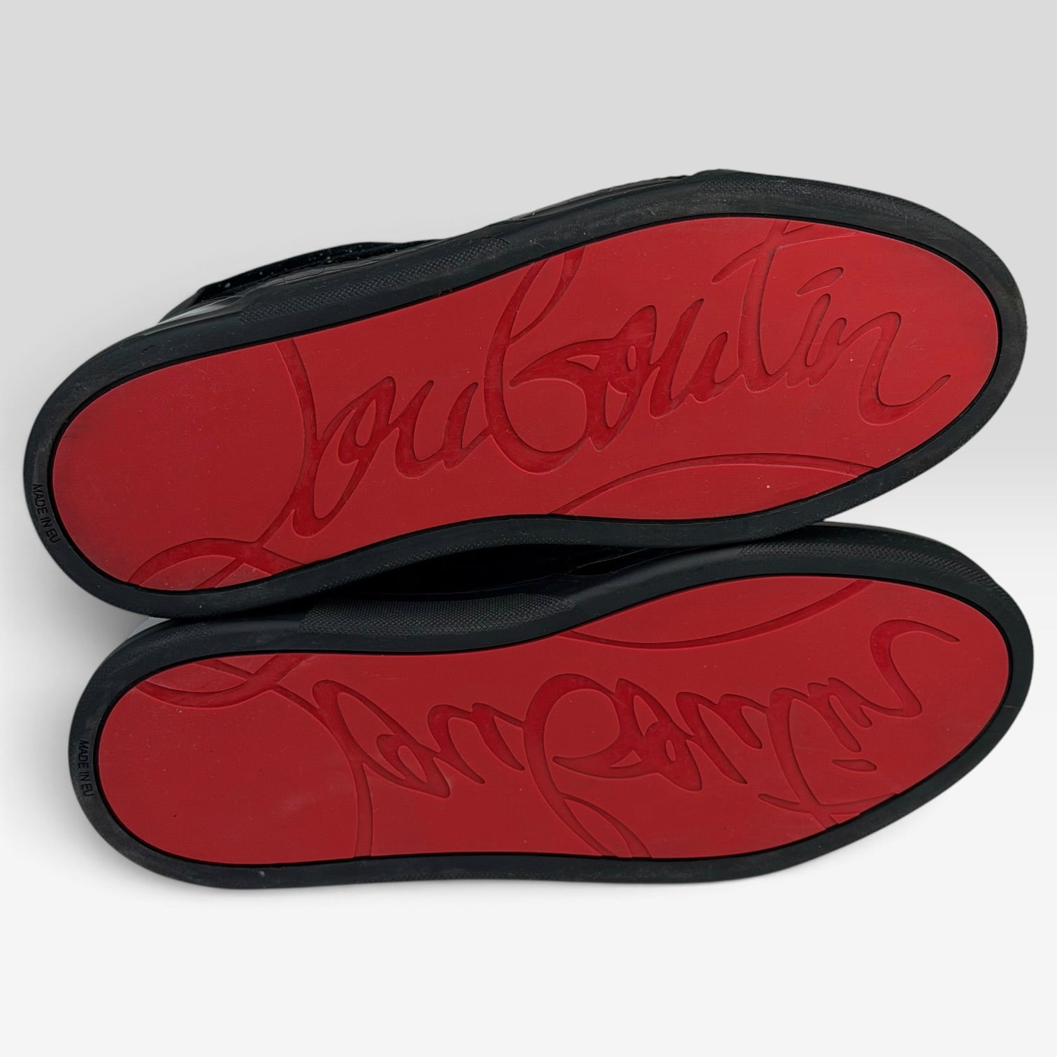 Christian Louboutin Aurelien Low-Top Black Glitter