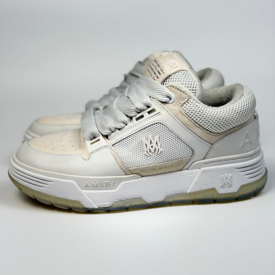 Amiri MA-1 Alabaster White Sneakers