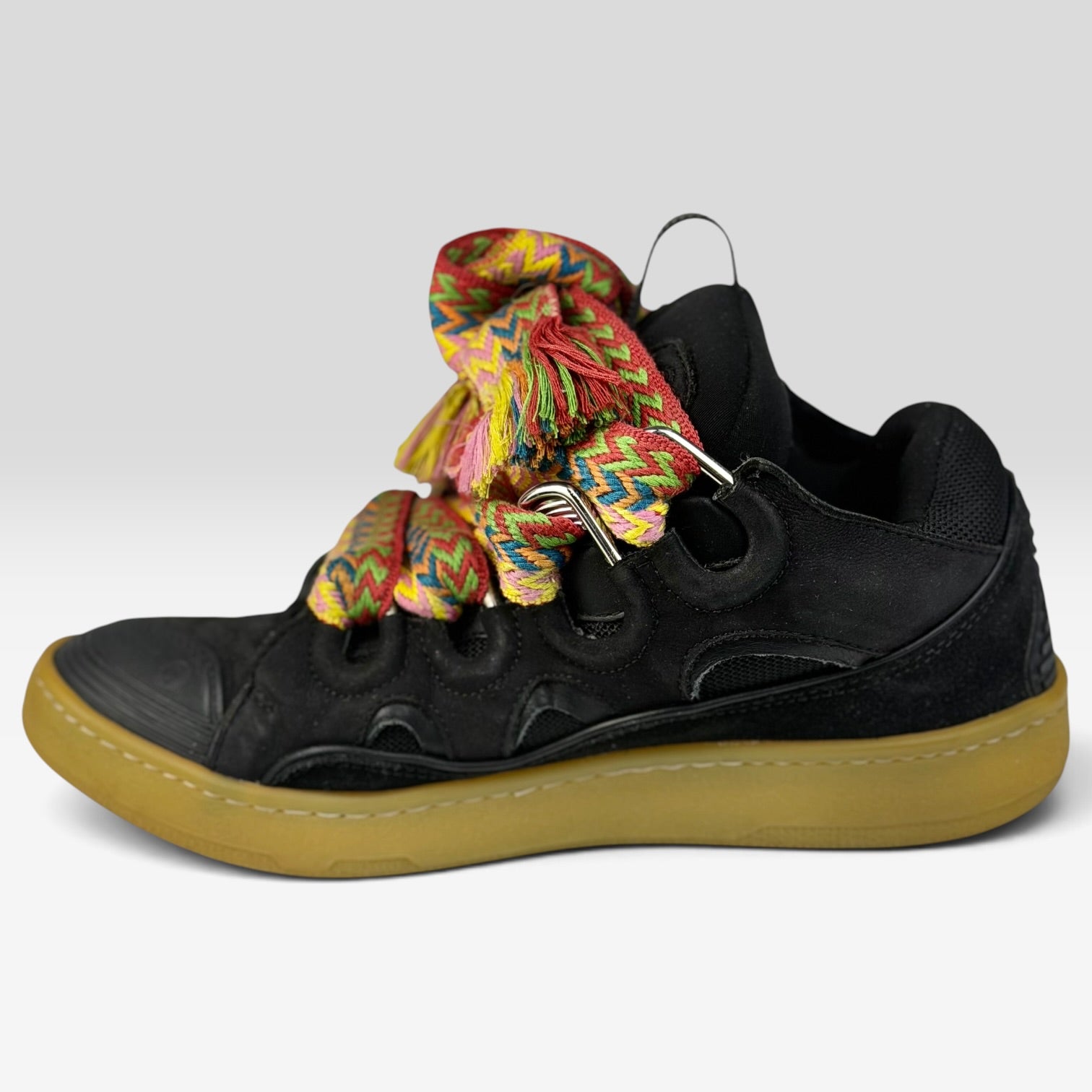 Lanvin Curb Black Sneakers