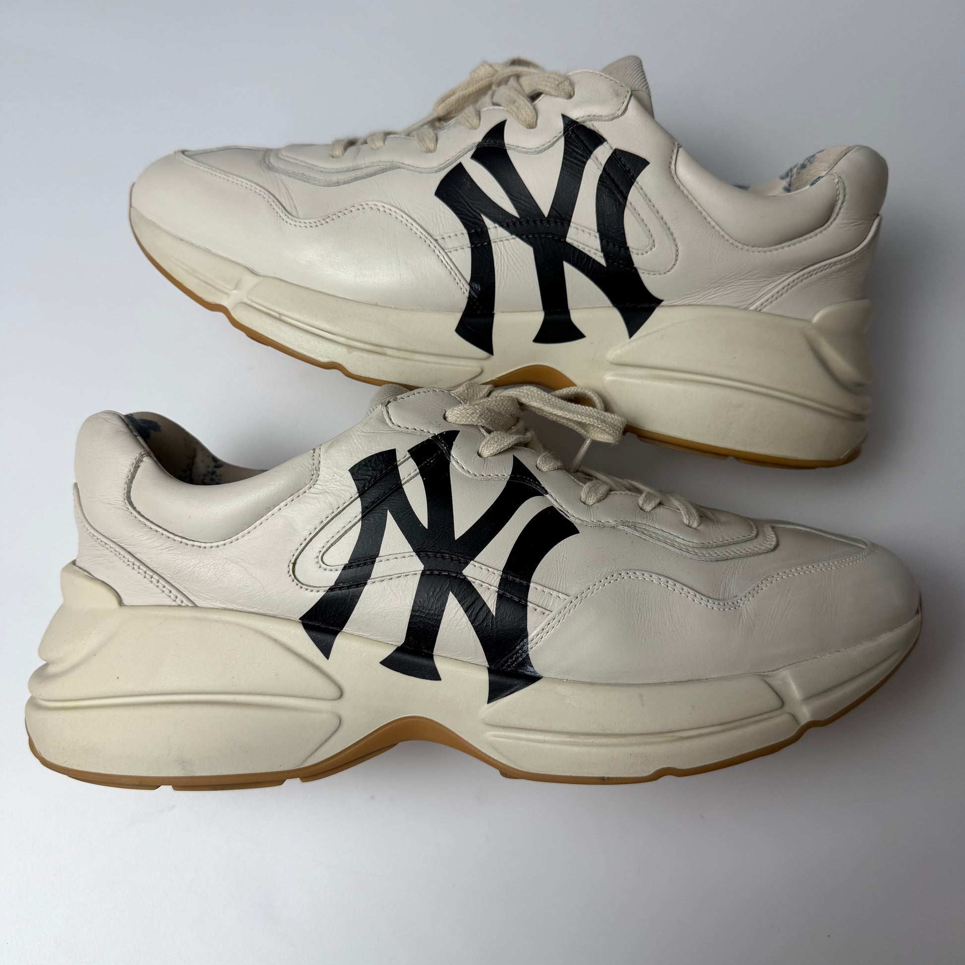 Gucci Rhyton Leather Sneakers