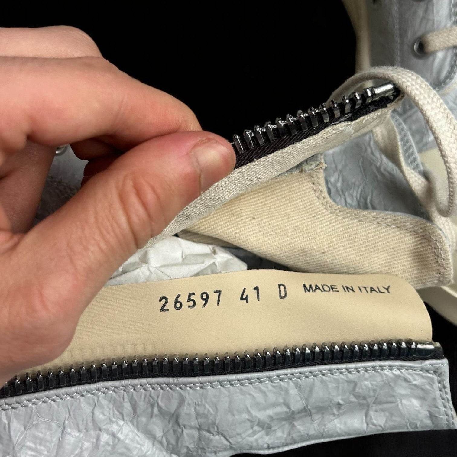 Rick Owens Ramones High Alluminium - V STEALS