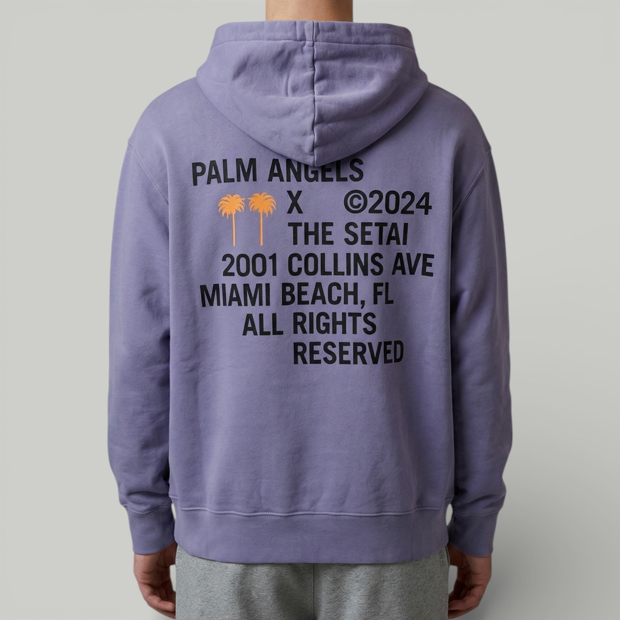 Palm Angels Setai Exclusive Hoodie