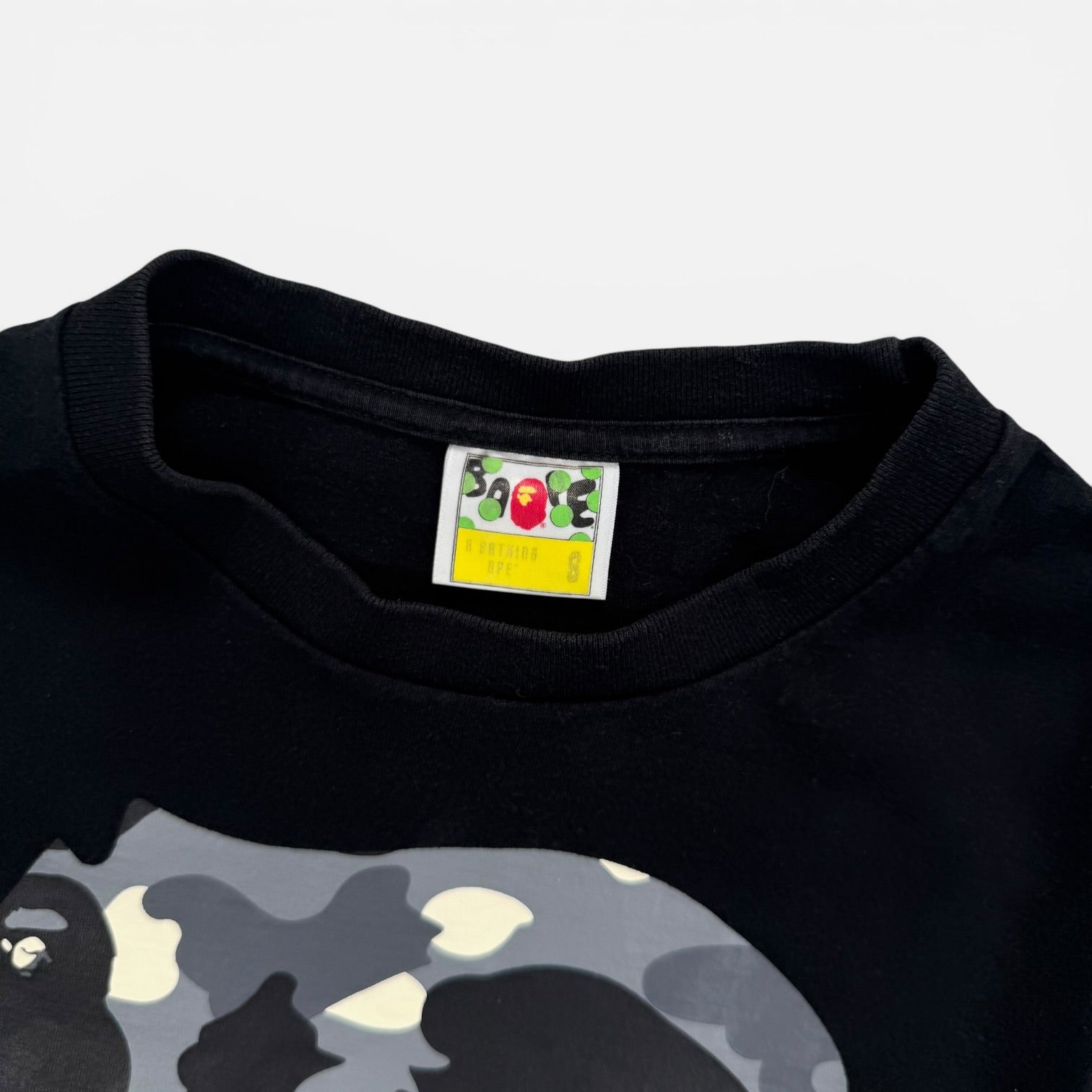 Bape Color Camo Ape Face T-shirt
