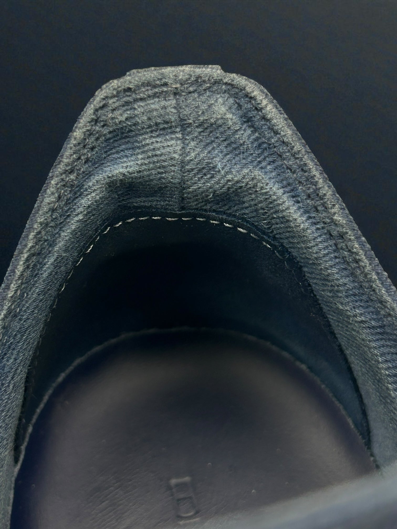 Rick Owens Ramones Low Indigo Dye
