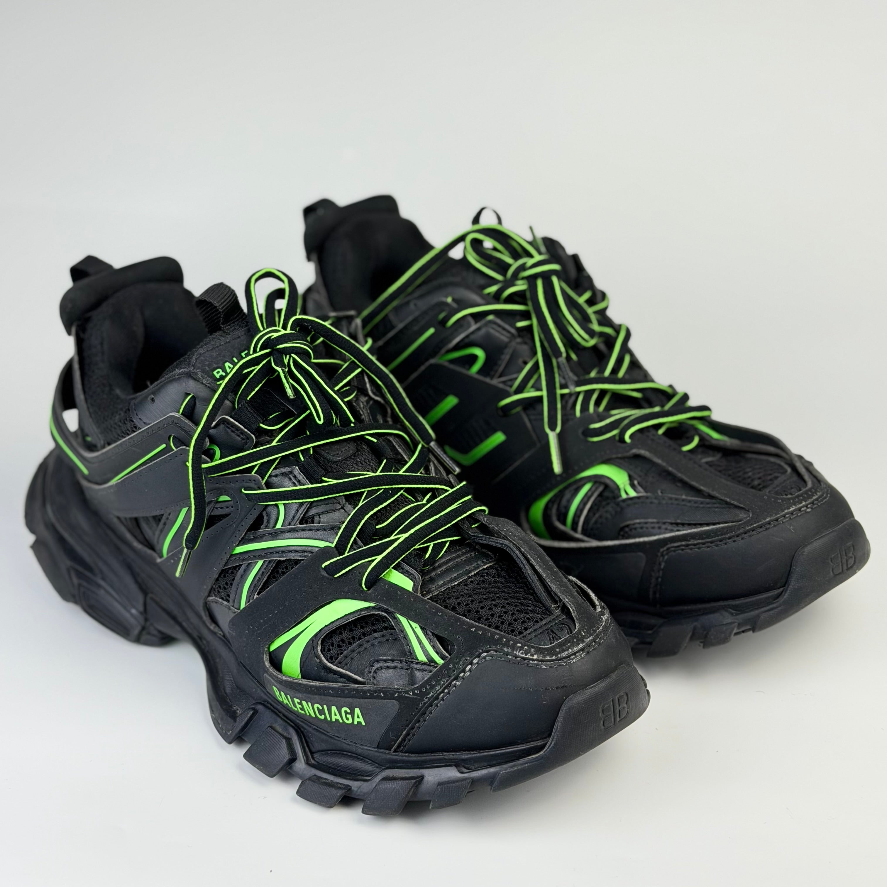 Balenciaga Track Black Green