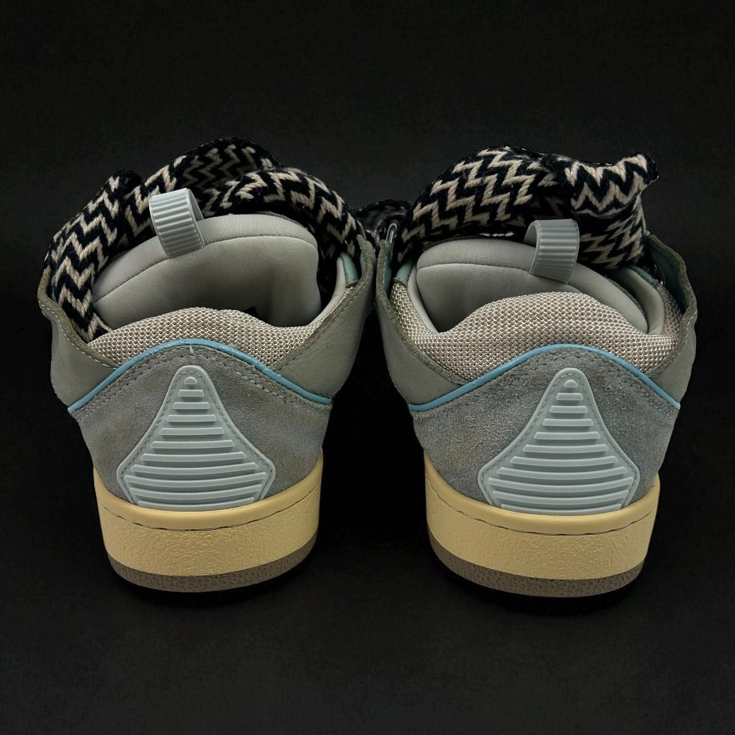 Lanvin Curb Blue Sneakers