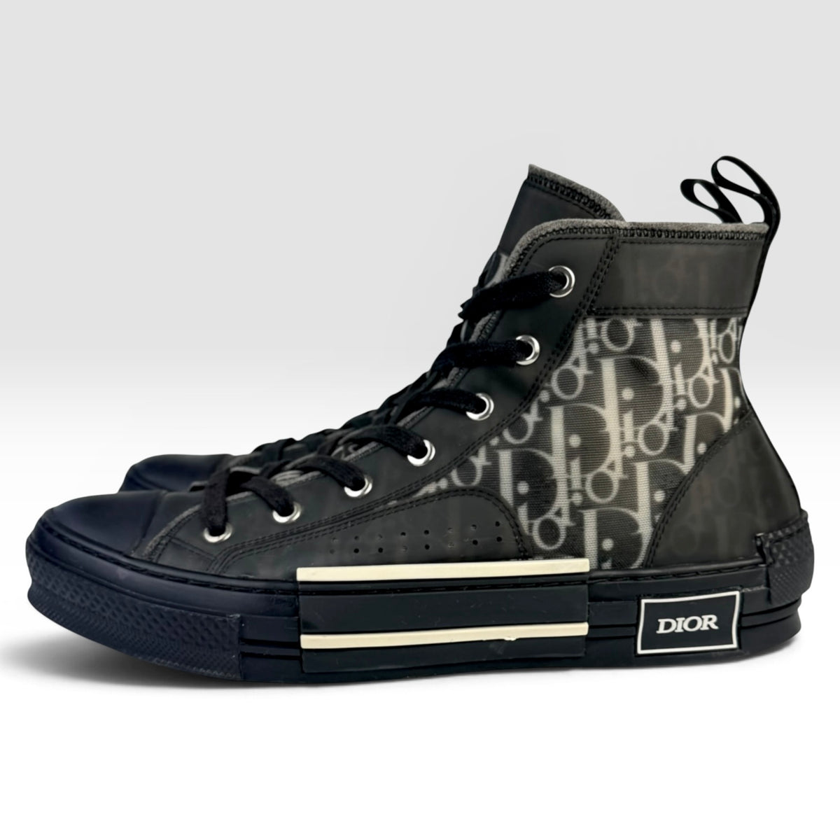 Dior B23 High-Top Black Oblique