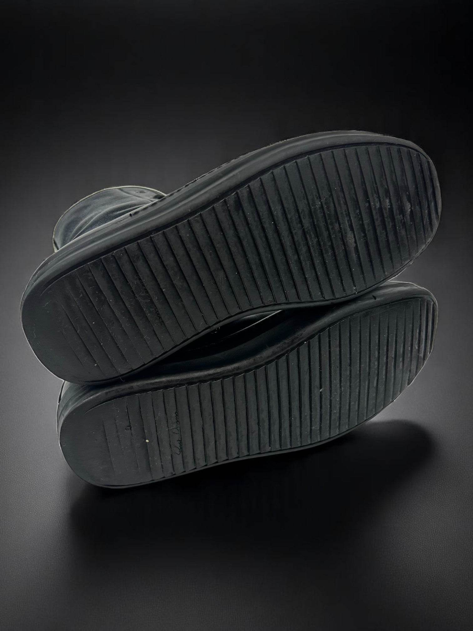 Rick Owens Ramones High Mainline Black - V STEALS