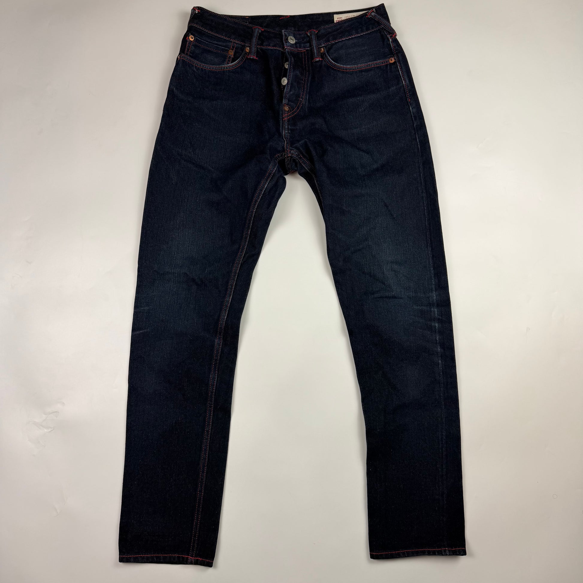 Evisu Raw Denim Daicock Jeans
