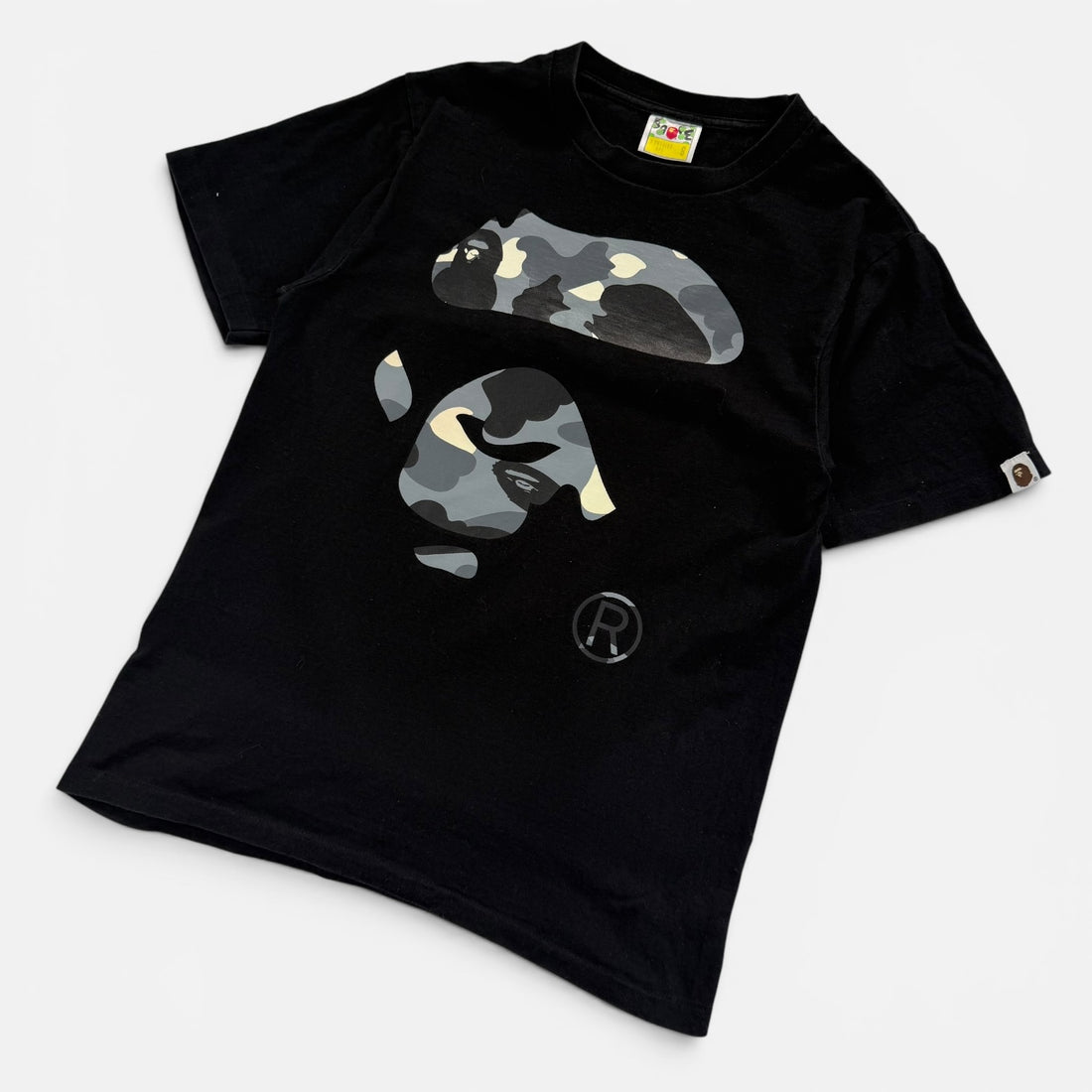 Bape Color Camo Ape Face T-shirt