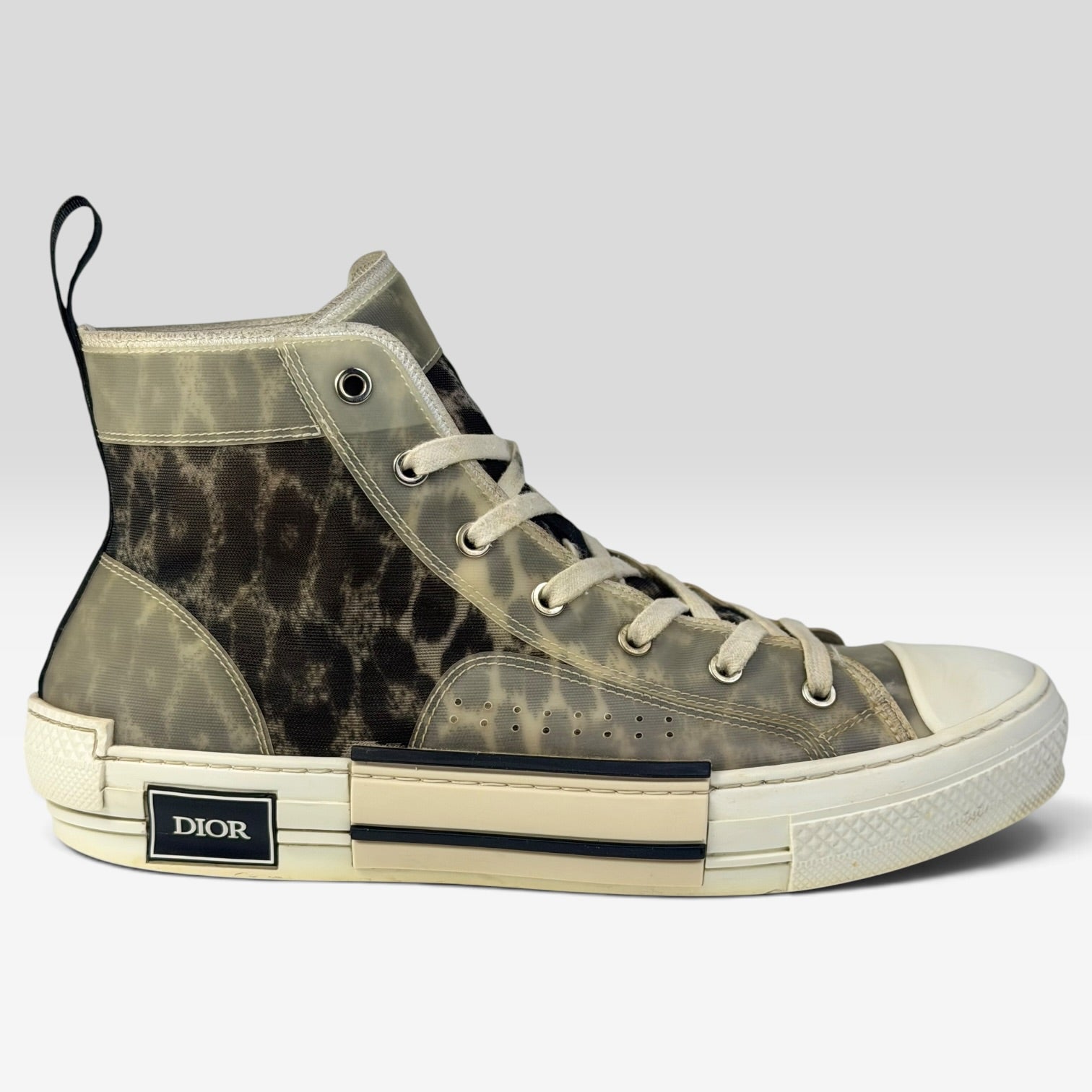 Dior B23 High-Top Leopard