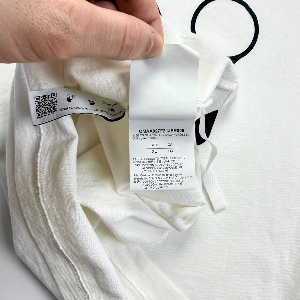 Off-White Bubble Arrow T-Shirt White