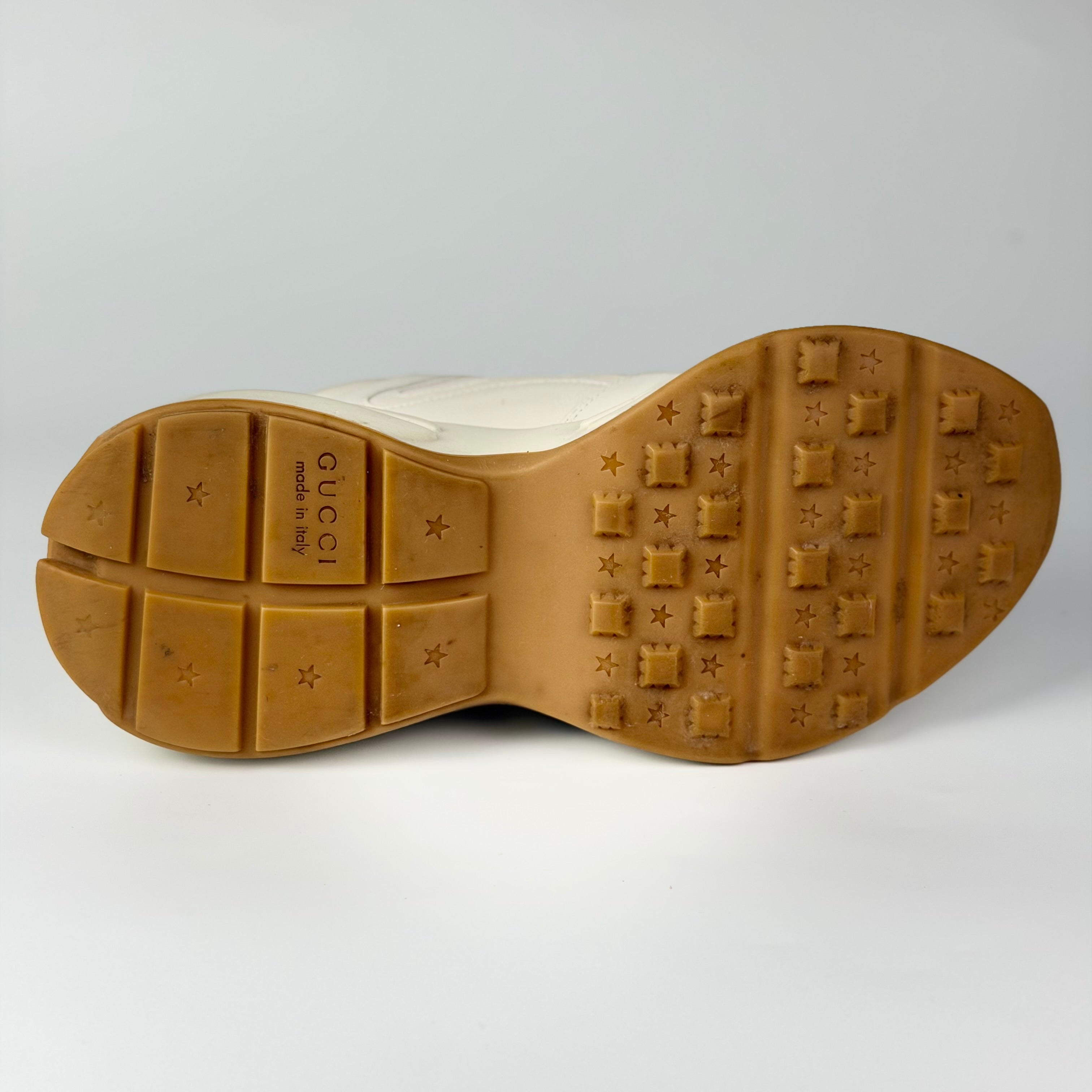 Gucci Rhyton Leather Sneakers