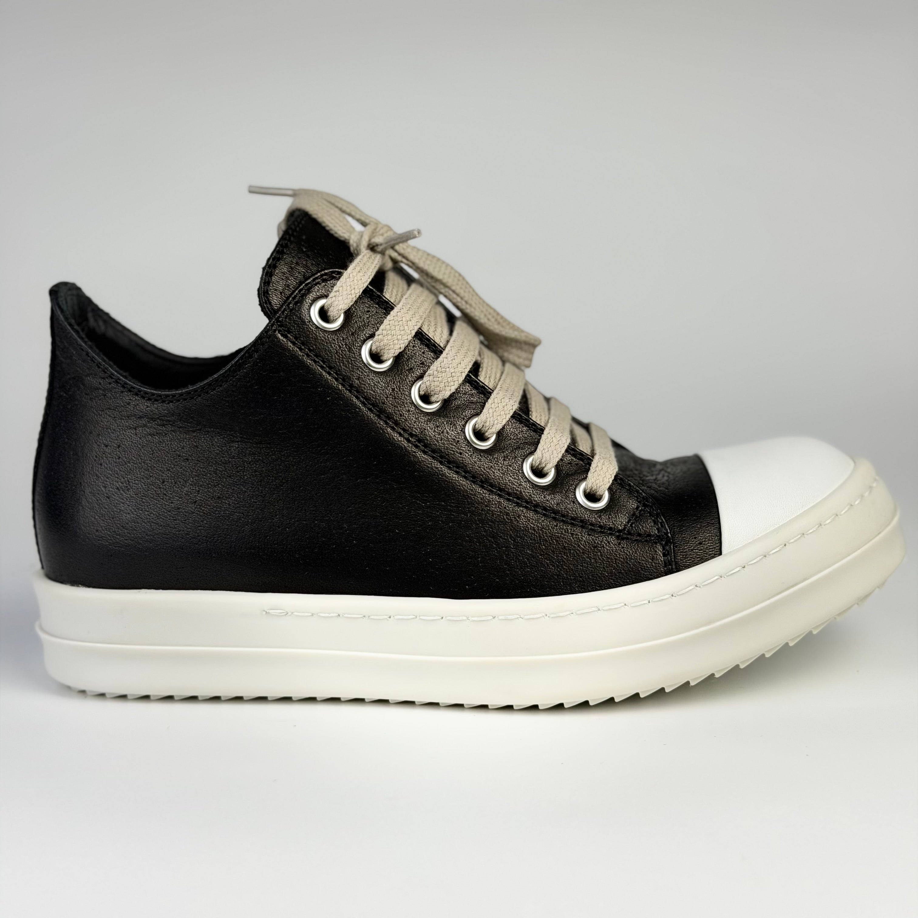 Rick Owens Grained Leather Ramones