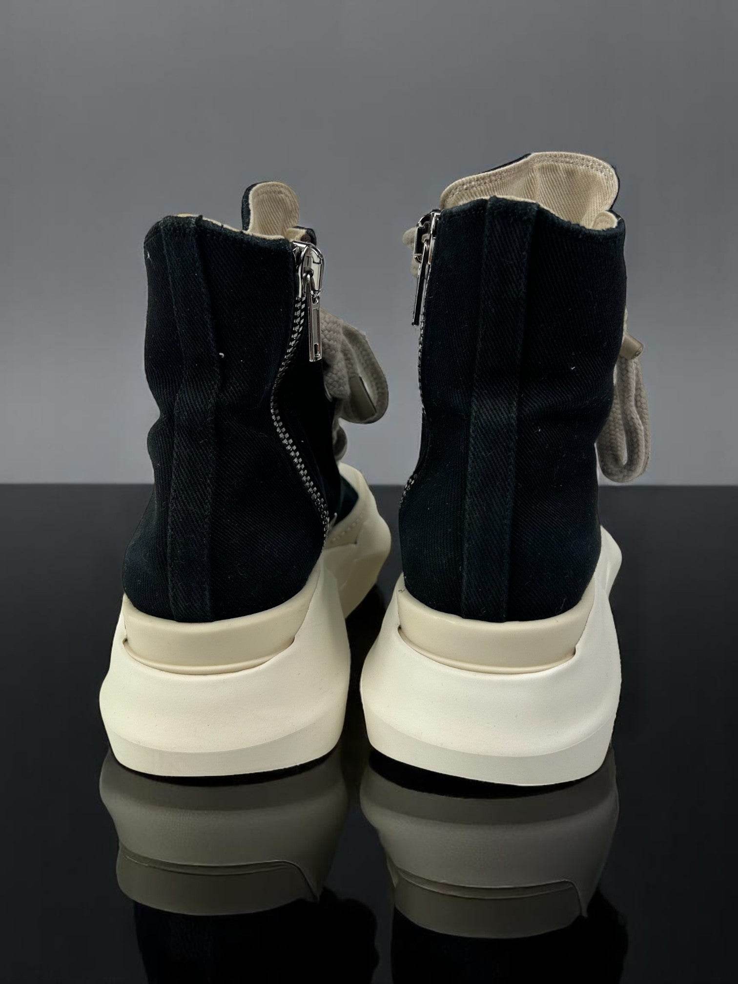 Rick Owens Ramones High Abstract Jumbo Lace - V STEALS