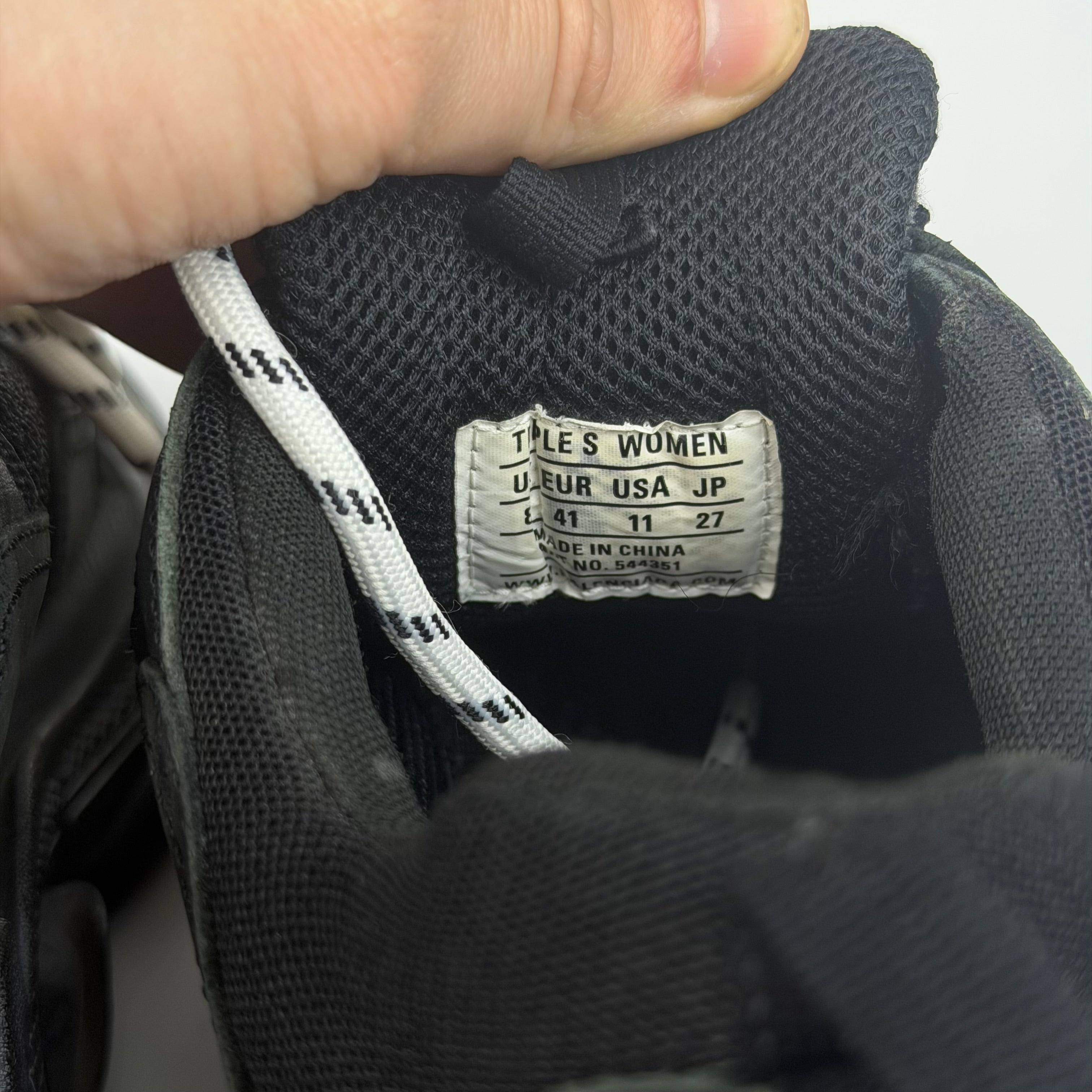 Balenciaga Triple S Black Clear Sole