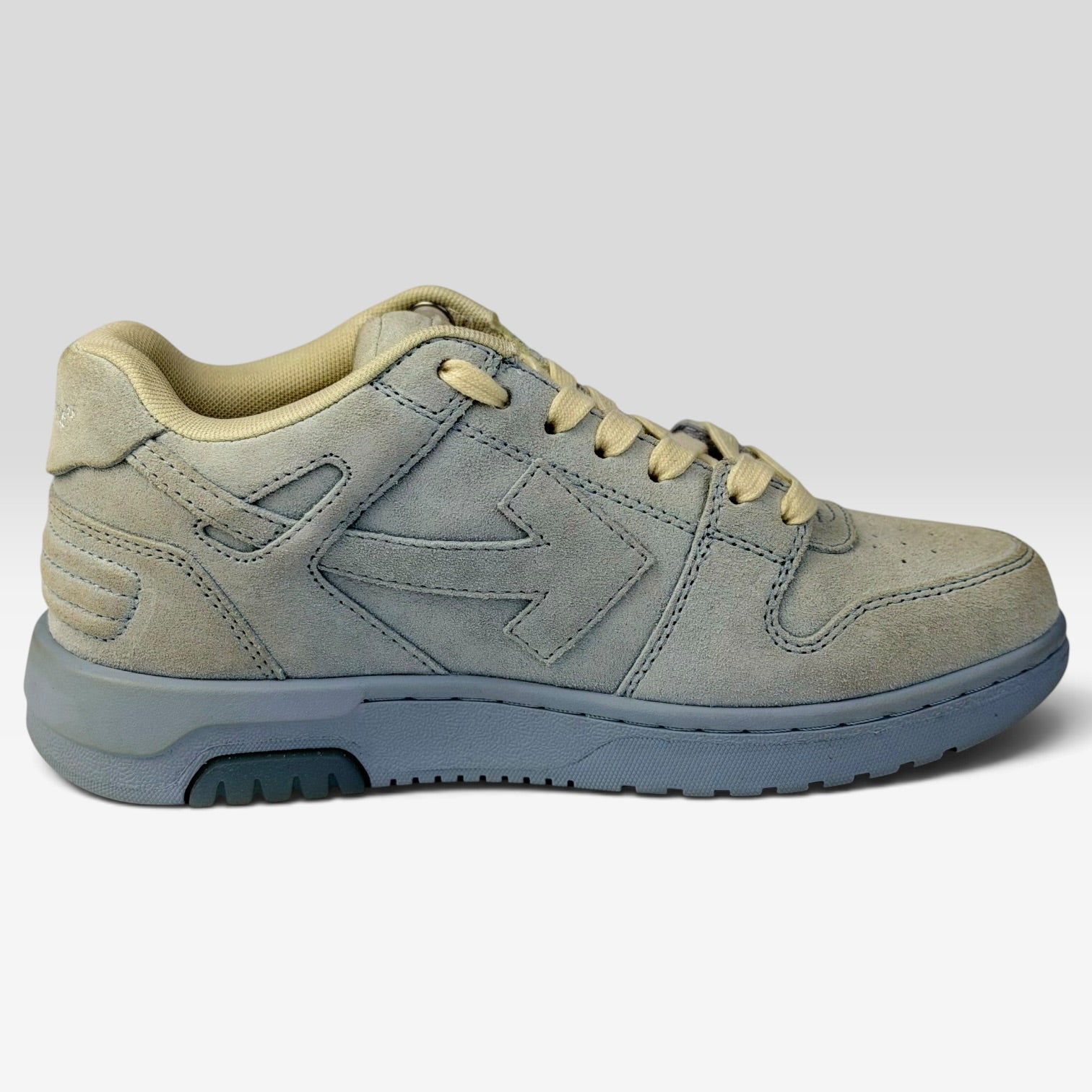 Off-White Out Of Office Light Blue Suede | Sneakers Off-White