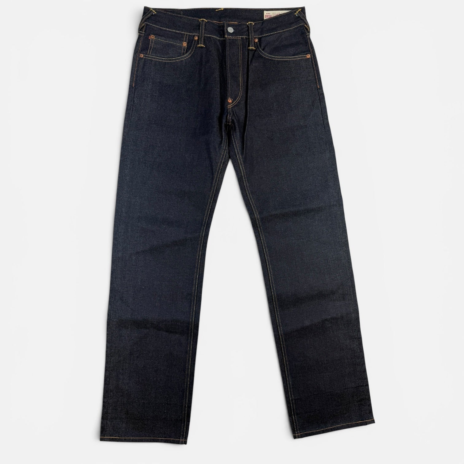 Evisu "Before Anyone Did Anything" Daicock Japanese Denim Red