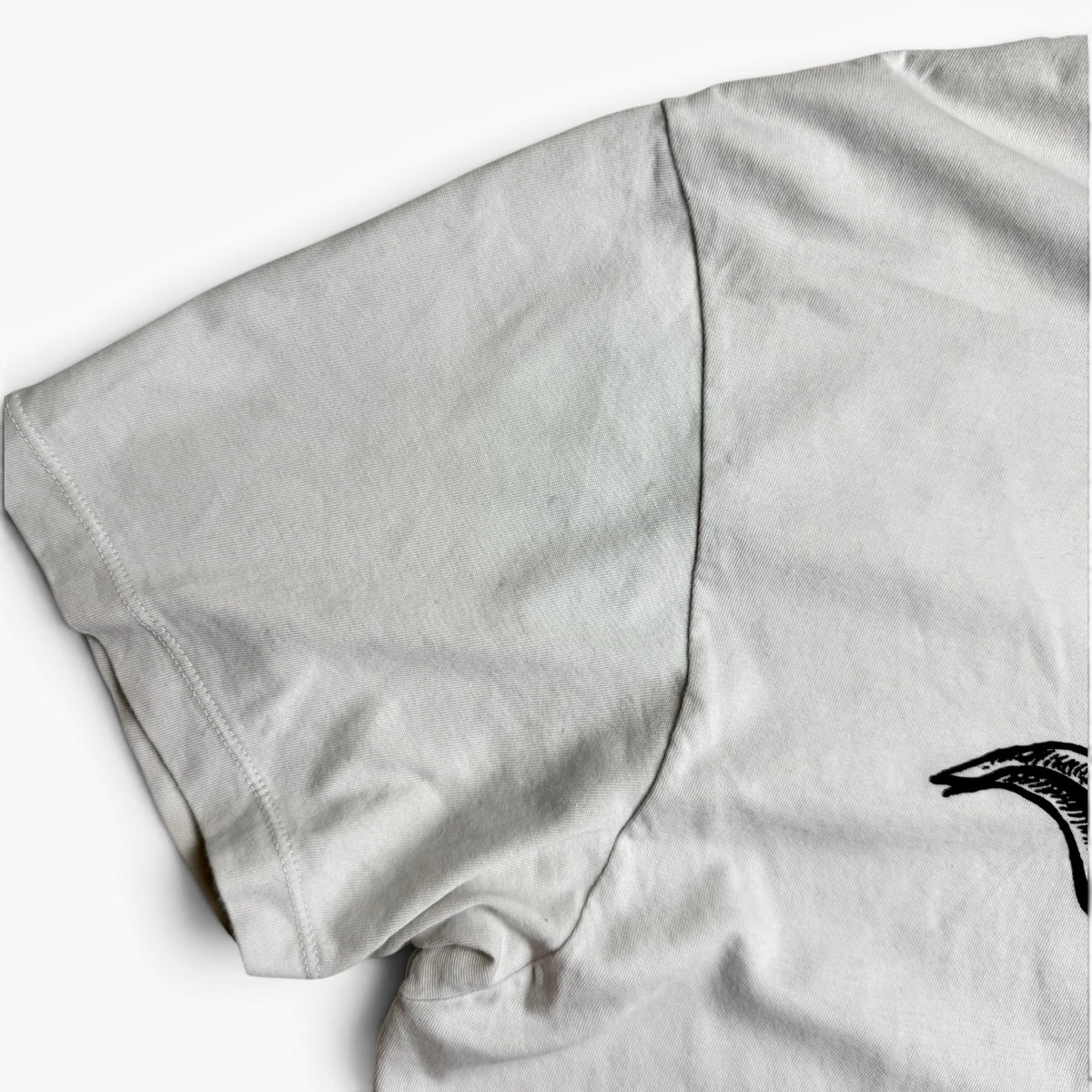 Saint Laurent by Hedi Slimane 2013 Snake YSL Print T-Shirt White