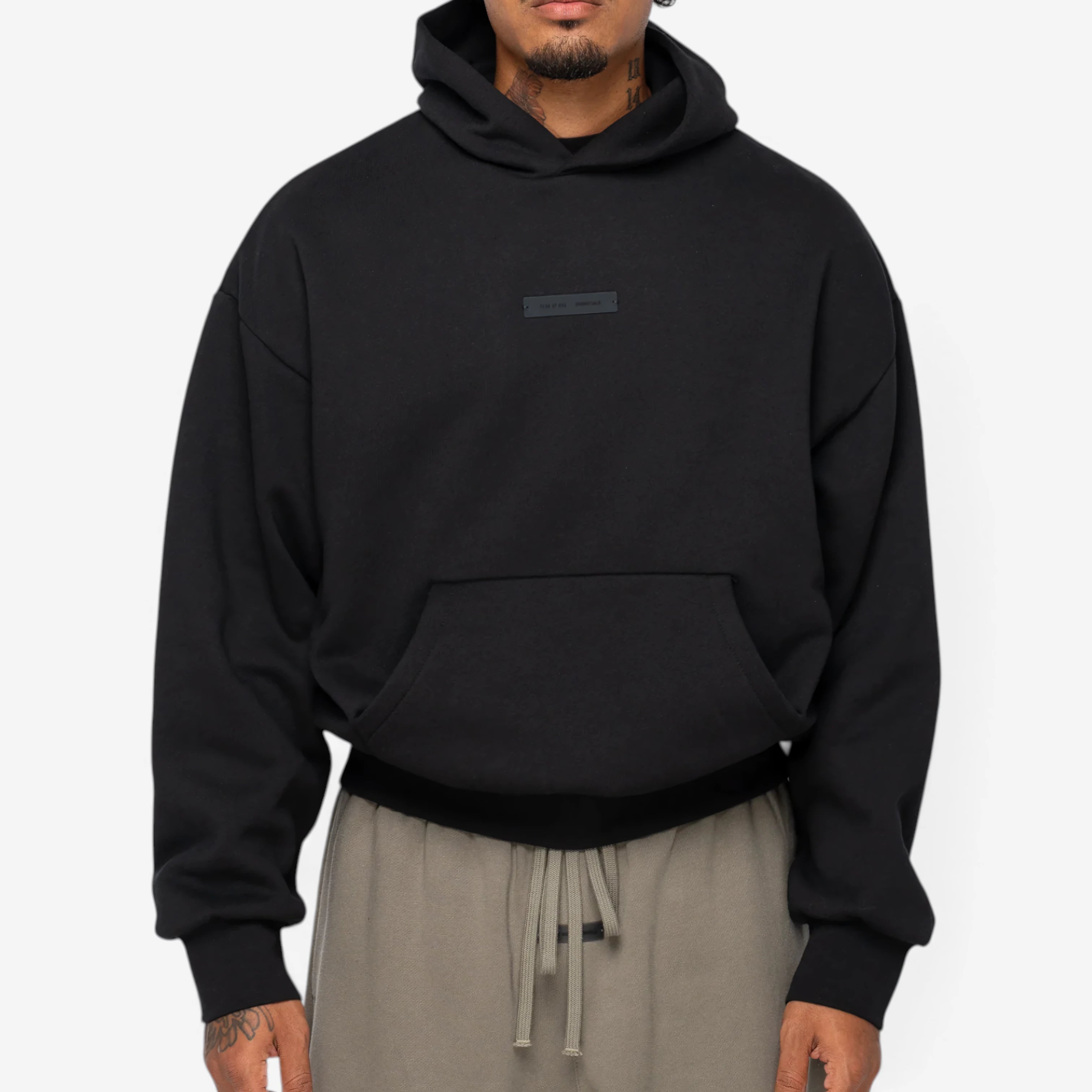 Fear of God Essentials 2025 Hoodie Jet Black